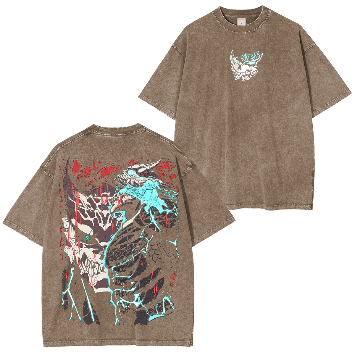 Kaiju No. 8 Anime Unisex Washed T-Shirt