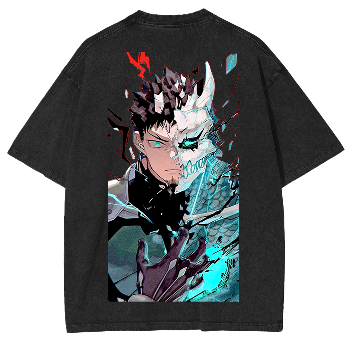 Kaiju No. 8 Anime Unisex Washed T-Shirt