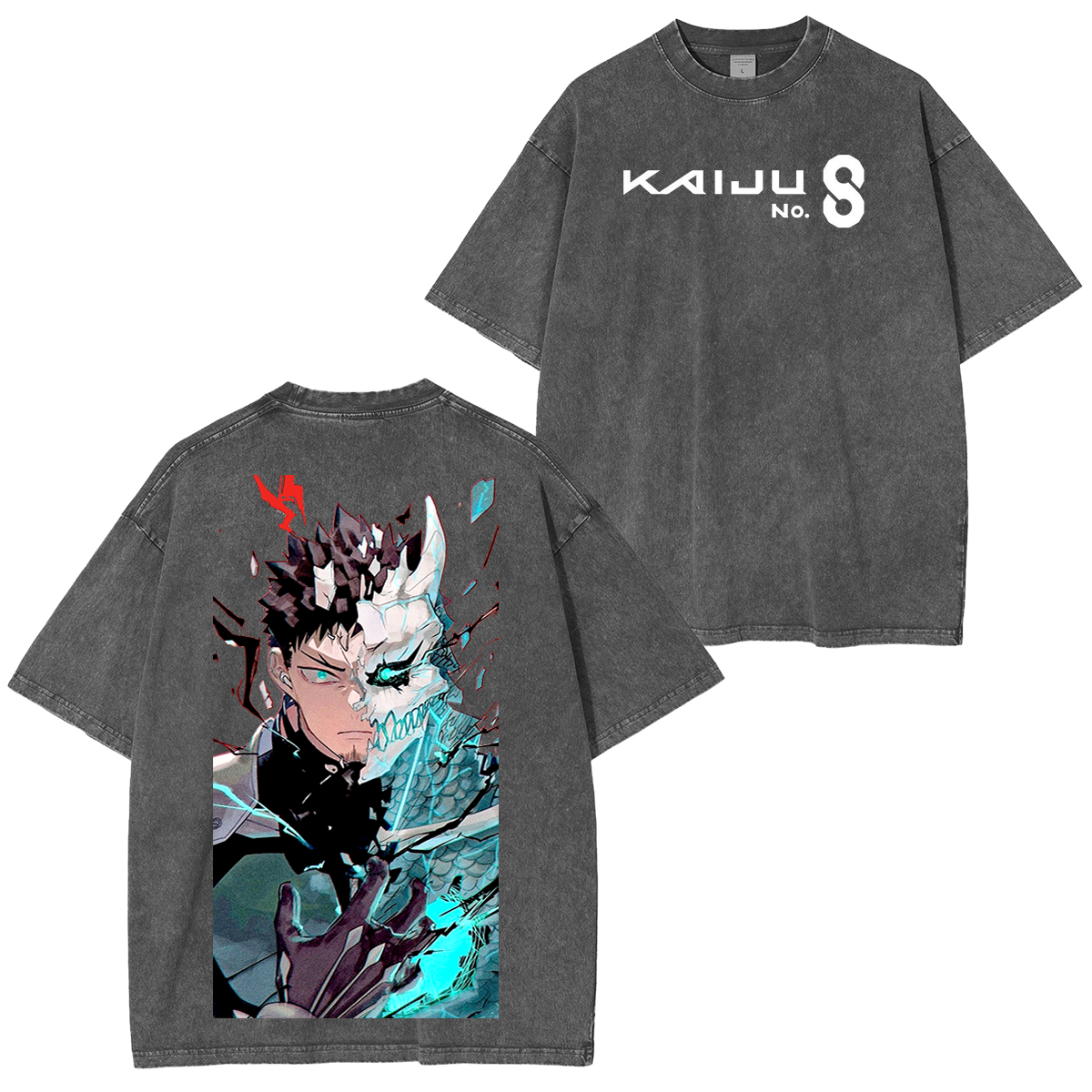 Kaiju No. 8 Anime Unisex Washed T-Shirt