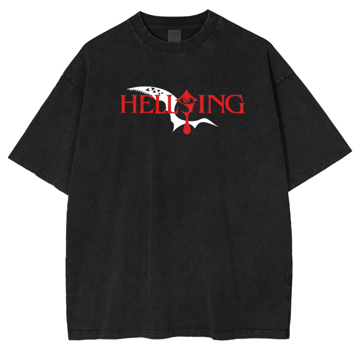 Hellsing Anime Unisex Washed T-Shirt