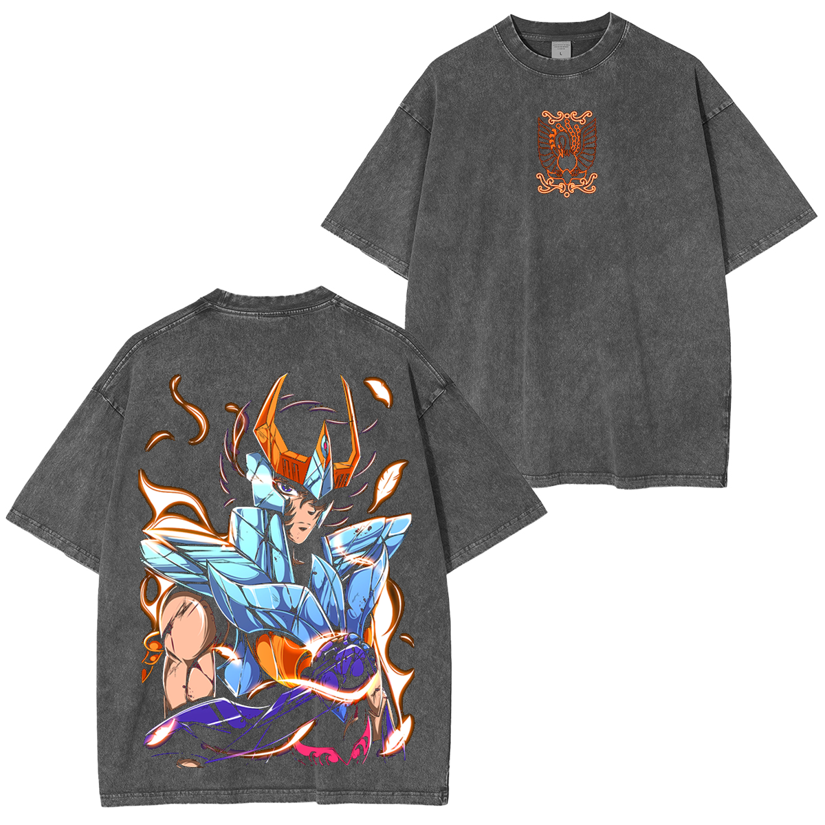 Phoenix Ikki, Saint Seiya Anime Washed T-shirt/Crewneck/Hoodie