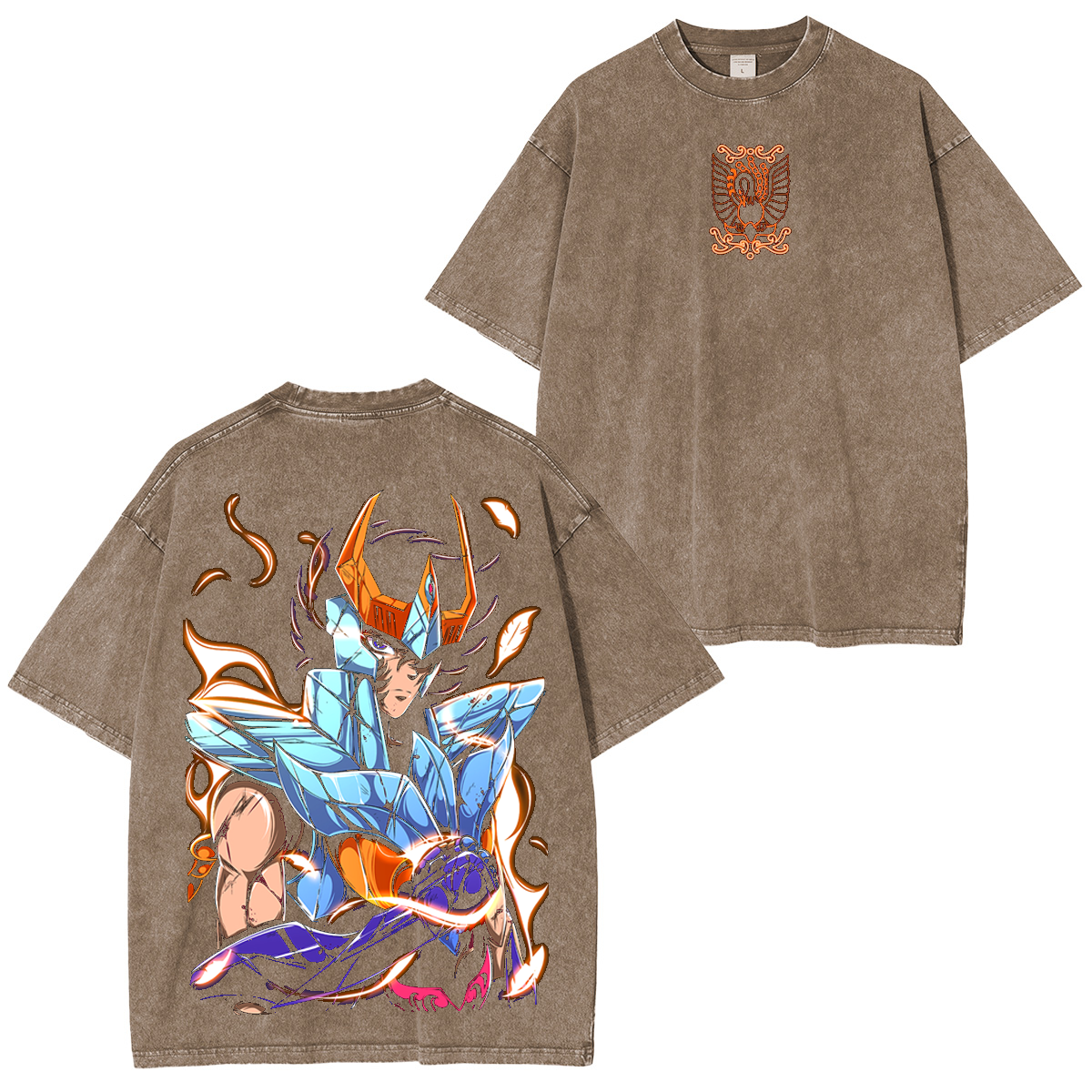 Phoenix Ikki, Saint Seiya Anime Washed T-shirt/Crewneck/Hoodie
