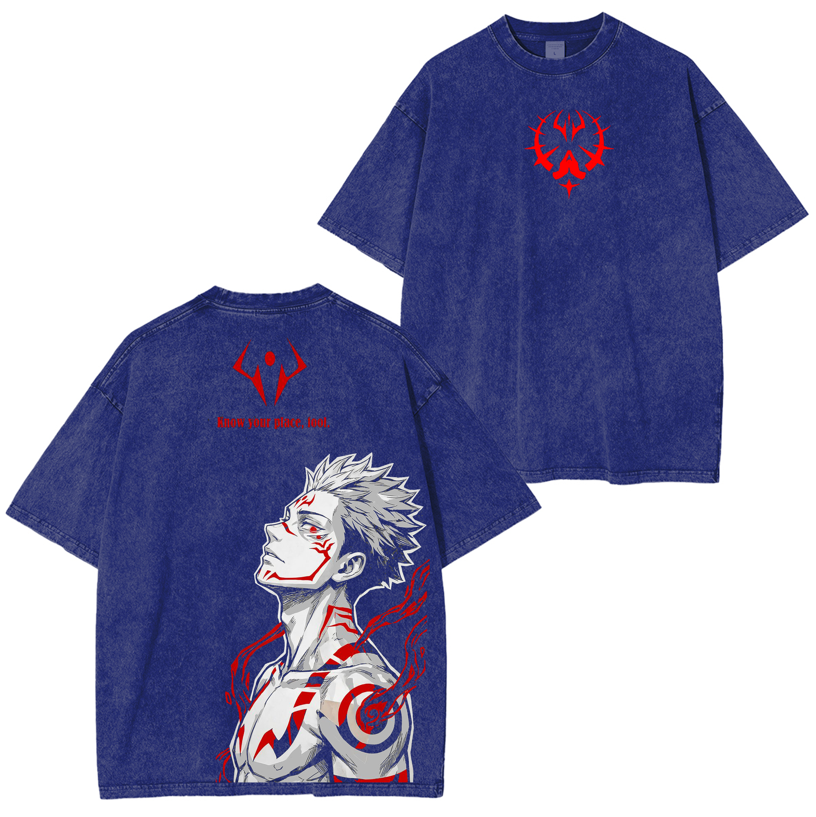 Jujutsu Kaisen Anime Washed T-shirt/Crewneck/Hoodie
