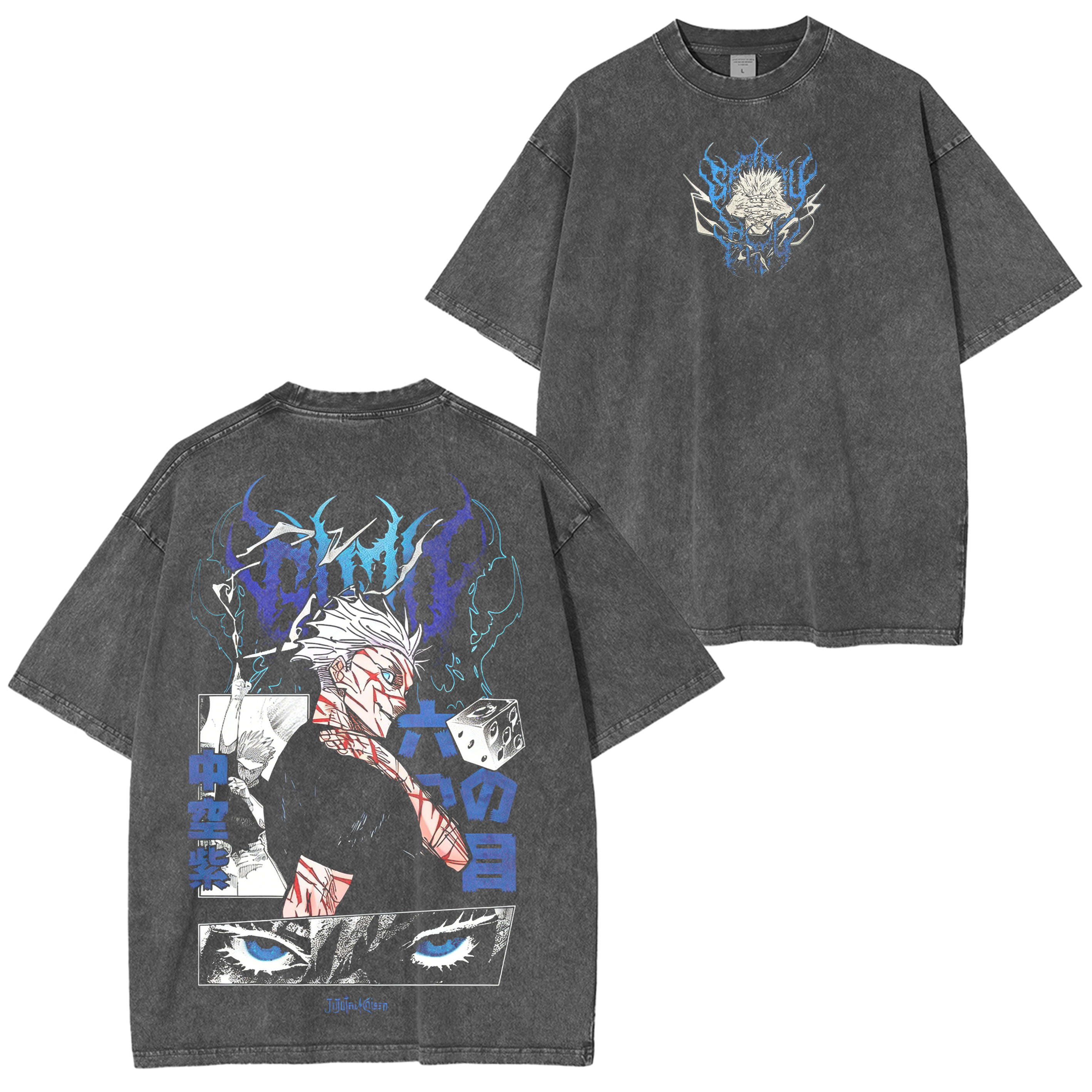 Jujutsu Kaisen Anime Washed T-shirt/Crewneck/Hoodie