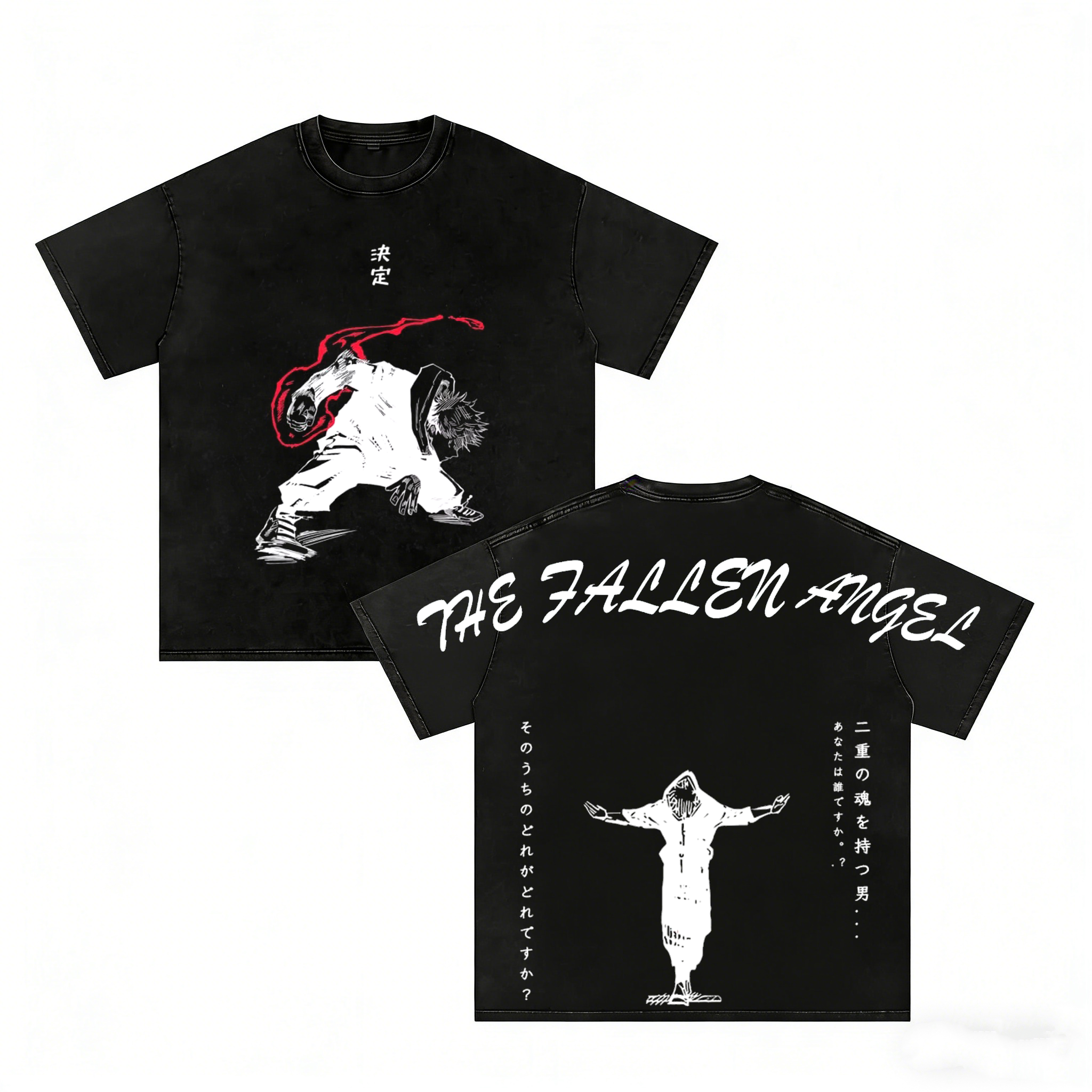 Jujutsu Kaisen Anime Washed T-shirt/Crewneck/Hoodie