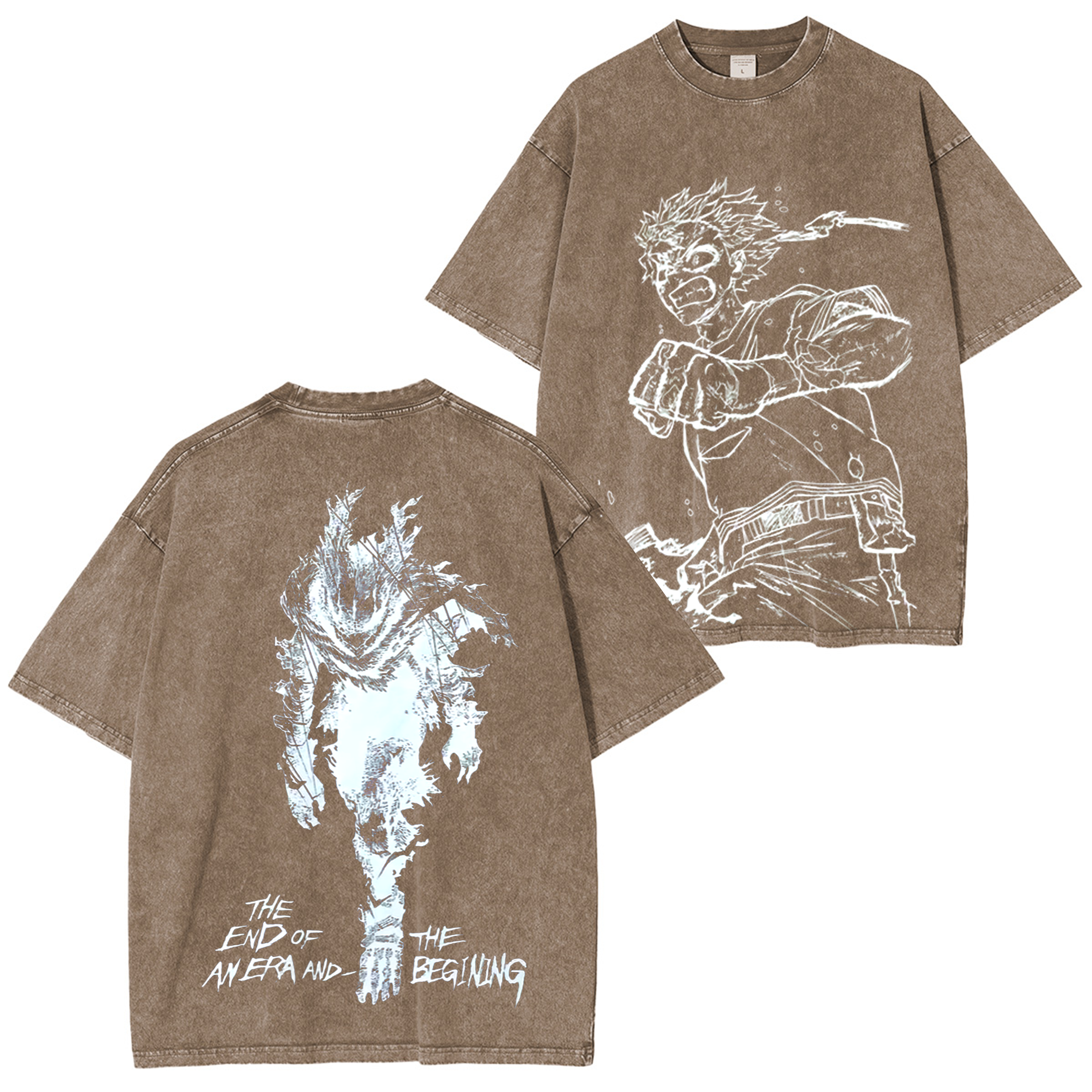 My Hero Academia Anime Washed T-shirt/Crewneck/Hoodie