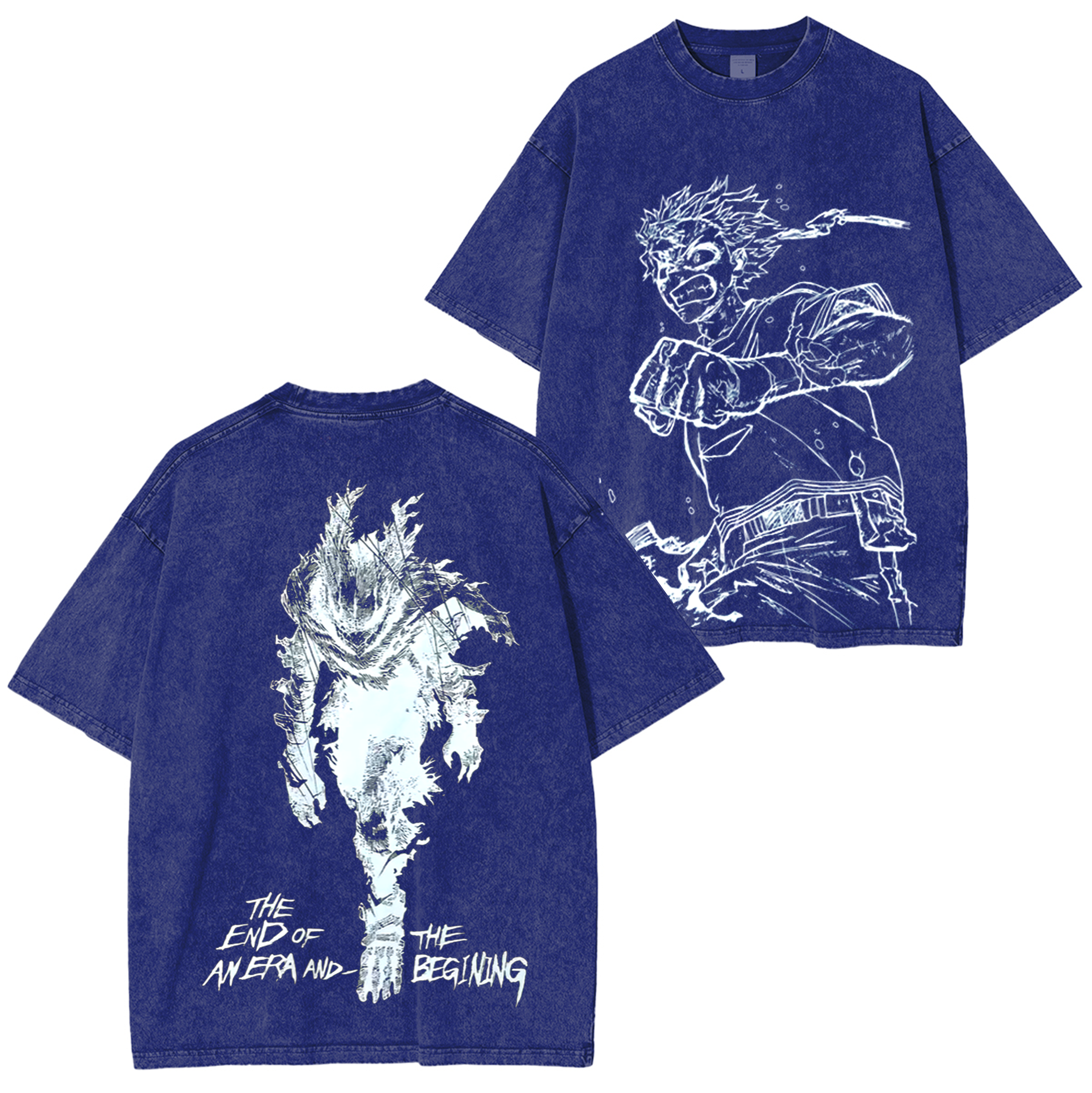 My Hero Academia Anime Washed T-shirt/Crewneck/Hoodie