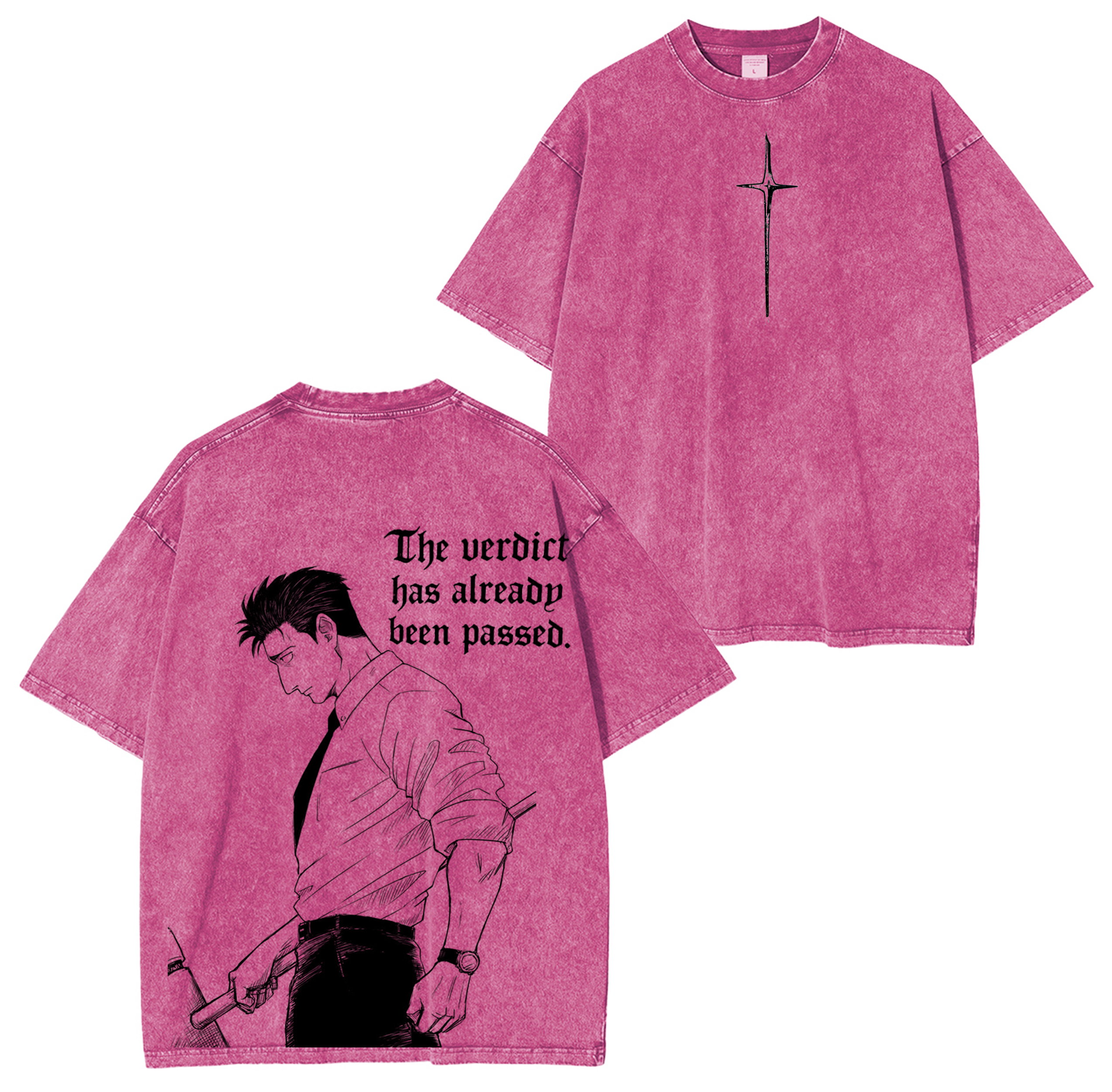 Higuruma Hiromi Jujutsu Kaisen Anime Washed T-shirt/Crewneck/Hoodie