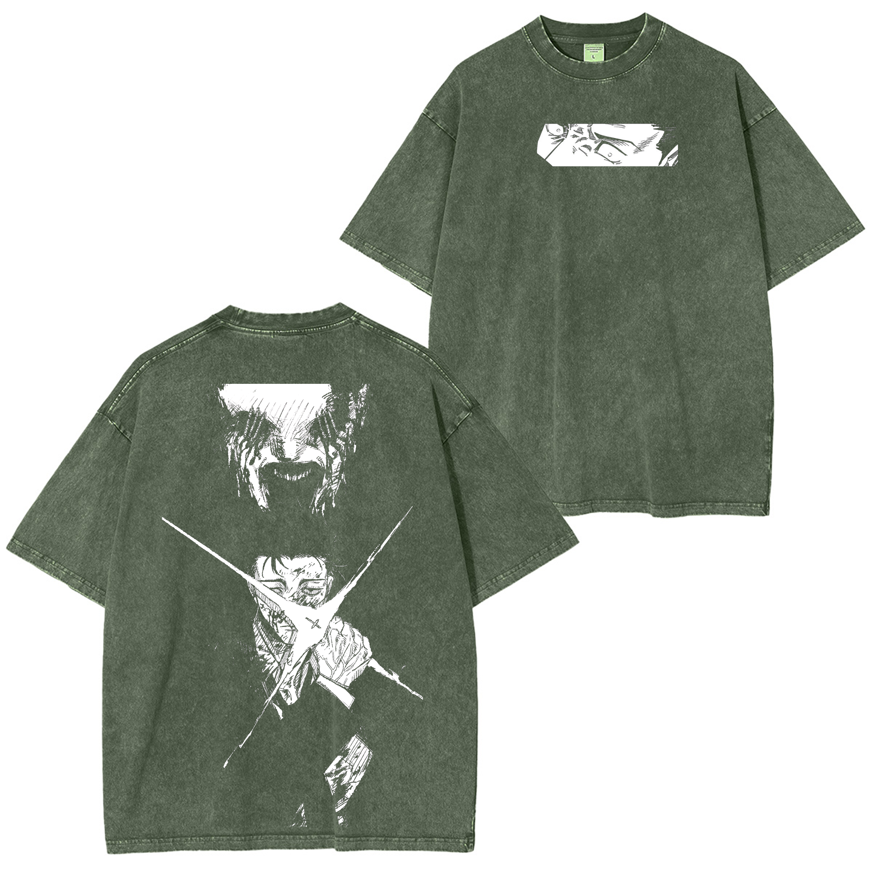 Higuruma Hiromi Jujutsu Kaisen Anime Washed T-shirt/Crewneck/Hoodie