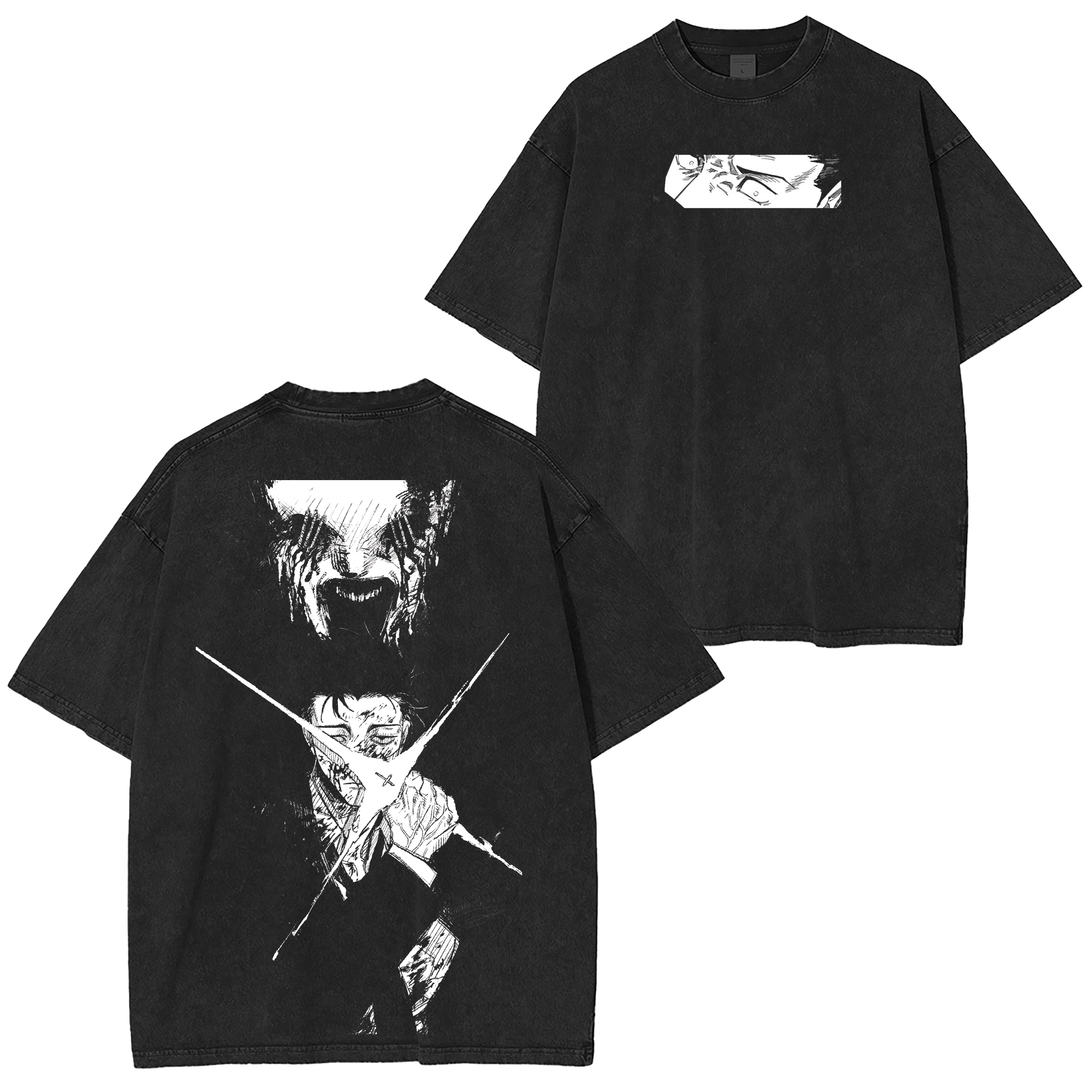 Higuruma Hiromi Jujutsu Kaisen Anime Washed T-shirt/Crewneck/Hoodie