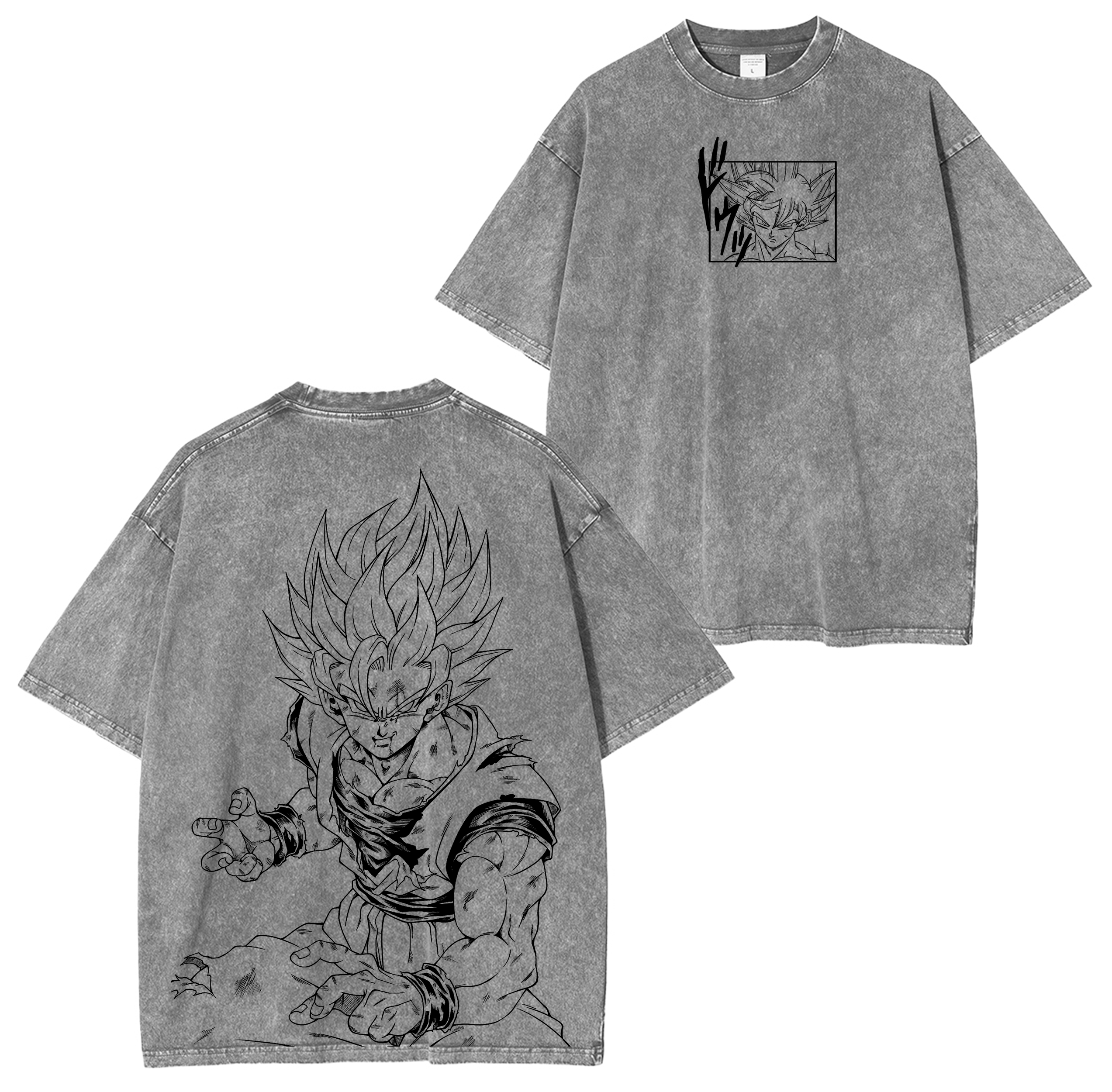 Dragon Ball Z Anime Washed T-shirt/Crewneck/Hoodie
