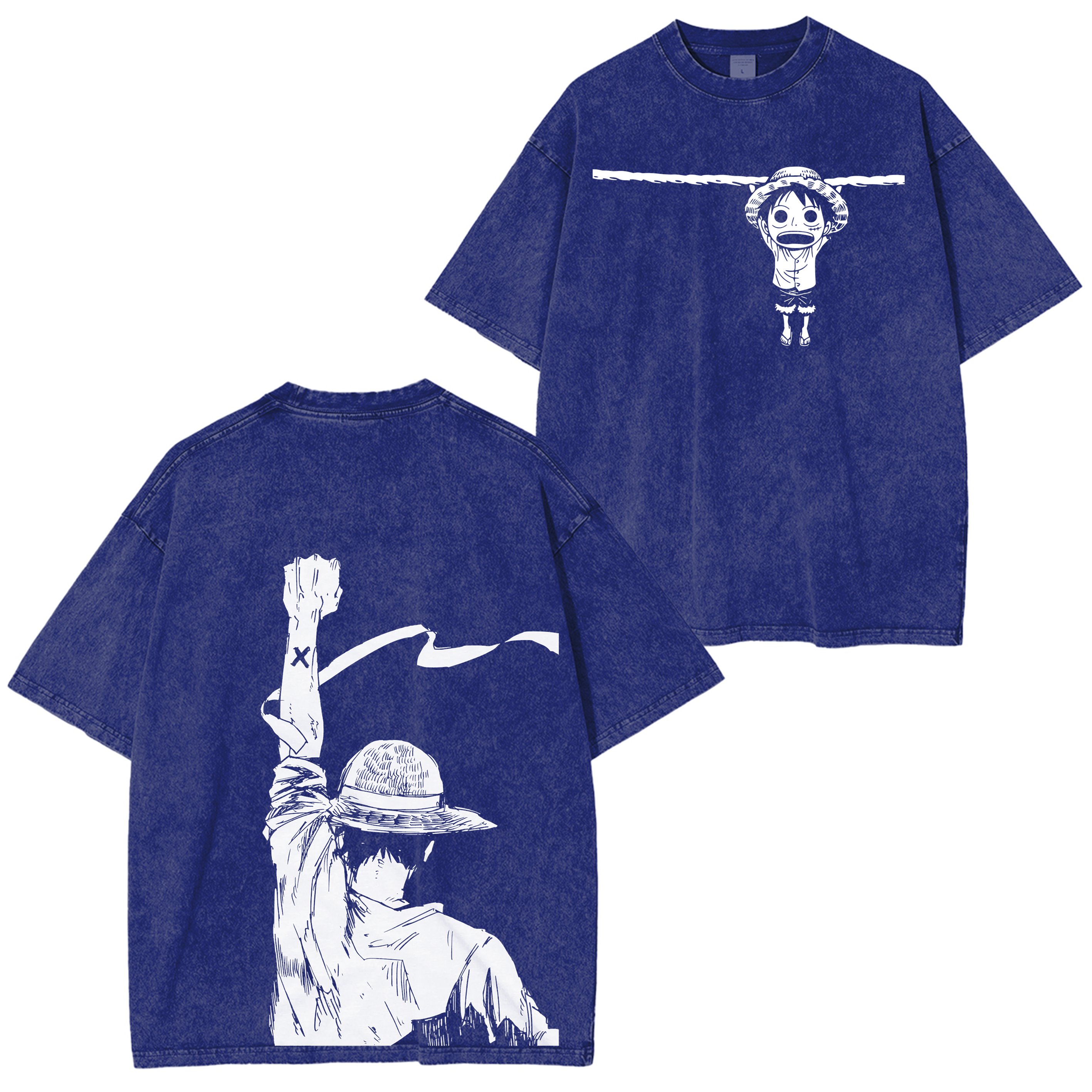 Luffy,One Piece Anime Washed T-shirt/Crewneck/Hoodie