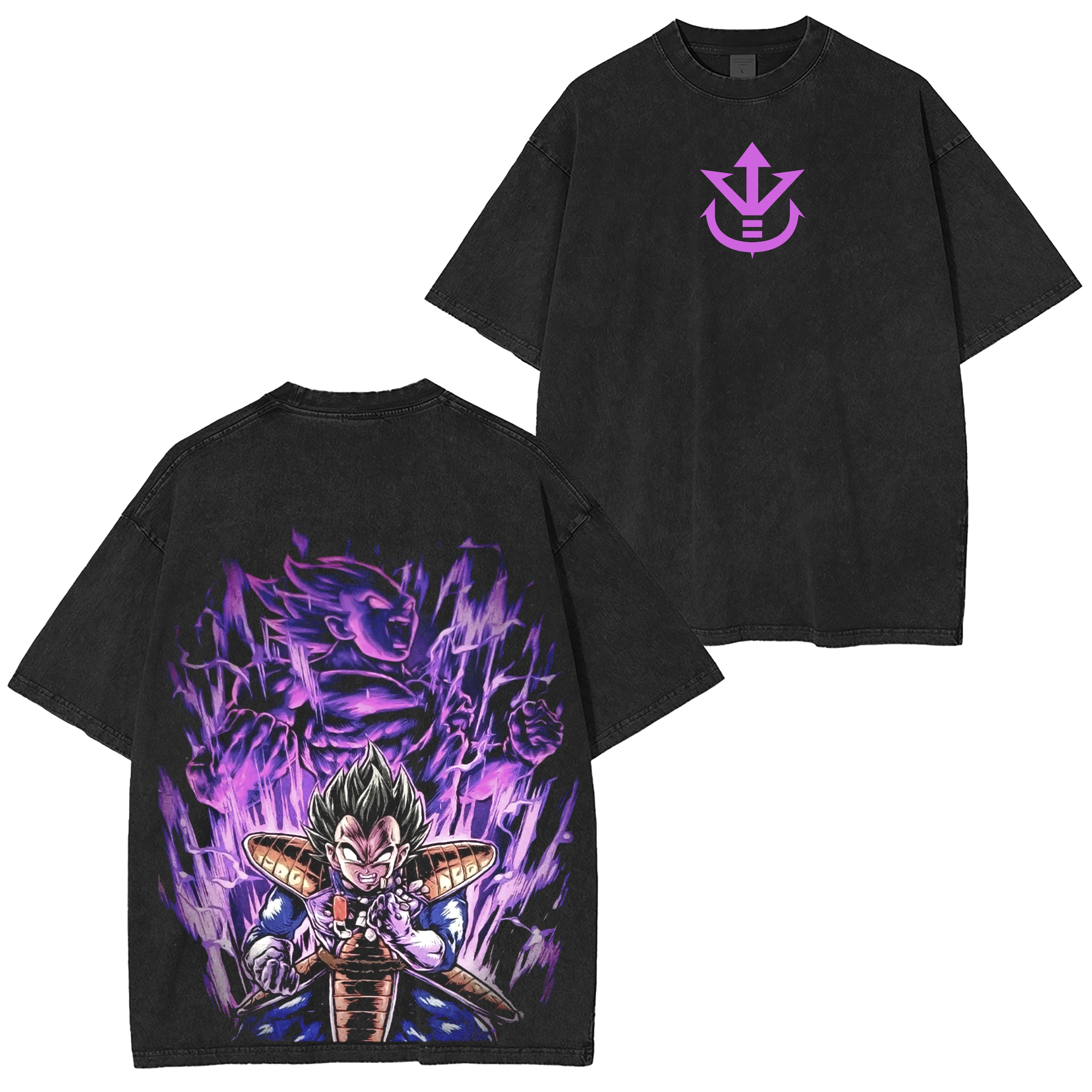Vegeta,Dragon Ball Anime Washed T-shirt/Crewneck/Hoodie