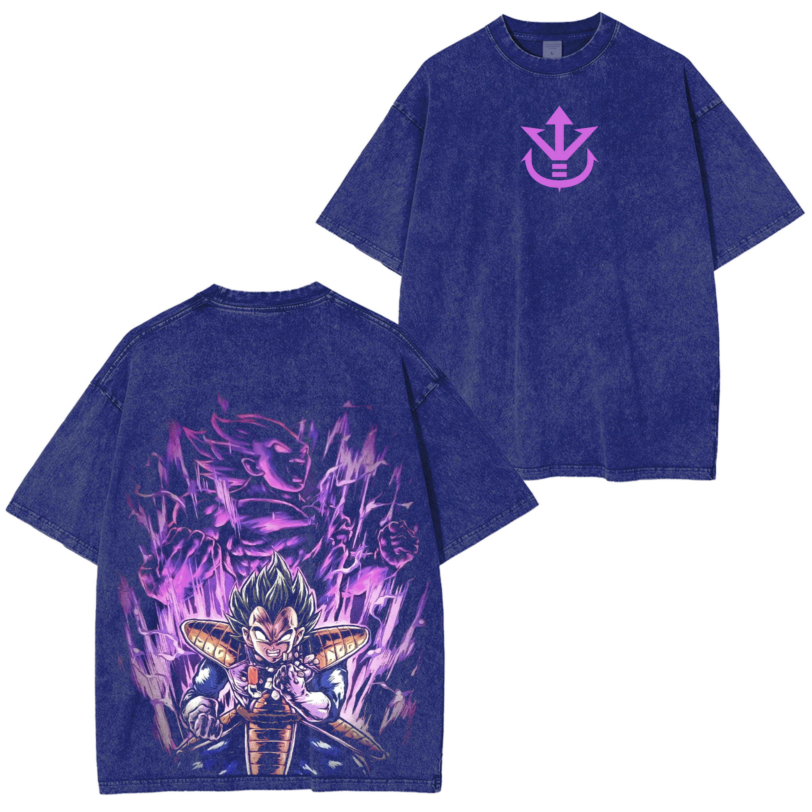 Vegeta,Dragon Ball Anime Washed T-shirt/Crewneck/Hoodie