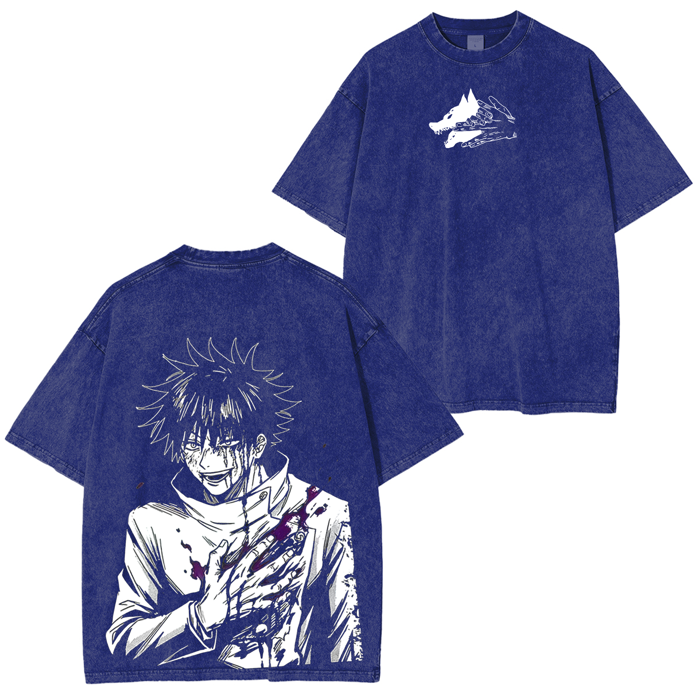 Megumi Fushiguro,Jujutsu Kaisen Washed T-shirt/Crewneck/Hoodie