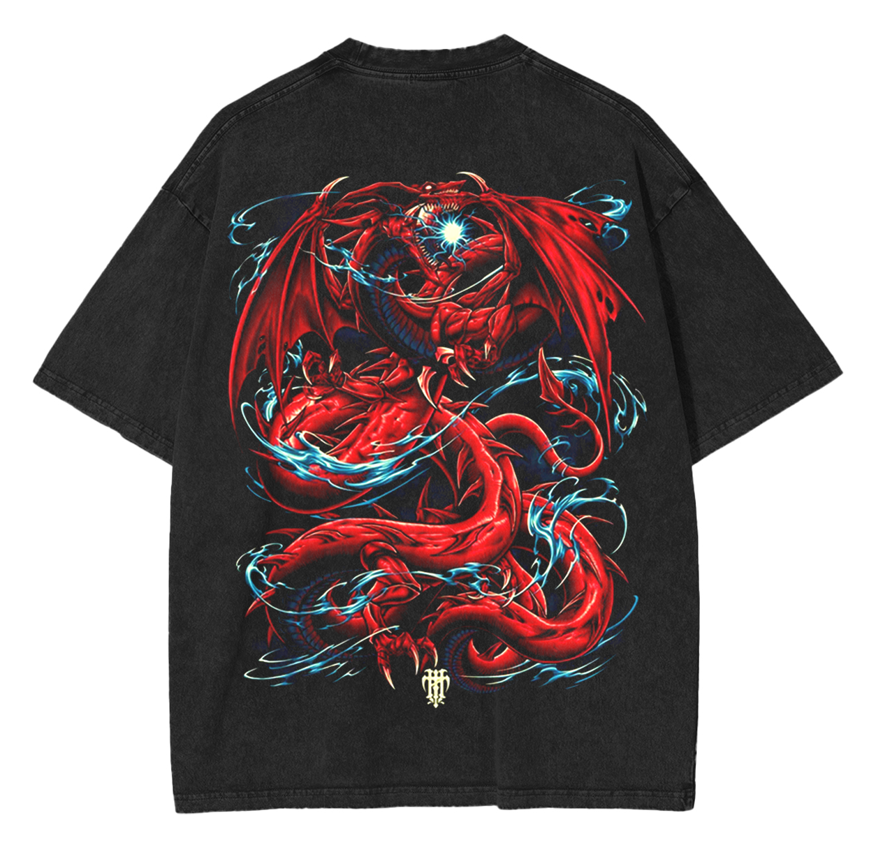 Slifer the Sky Dragon Anime Unisex Washed T-Shirt
