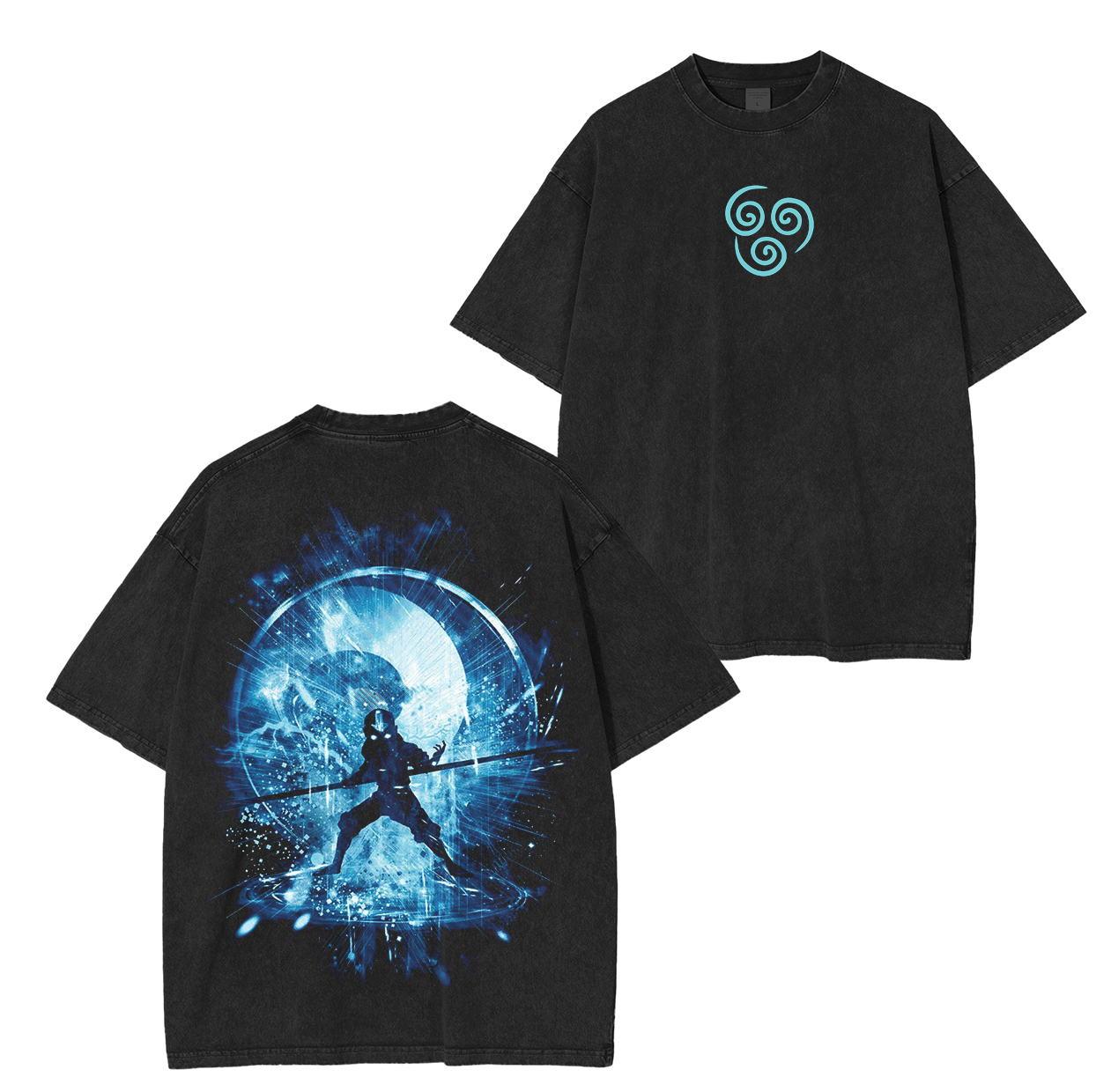 Avatar the Last Airbender Anime Unisex Washed T-Shirt