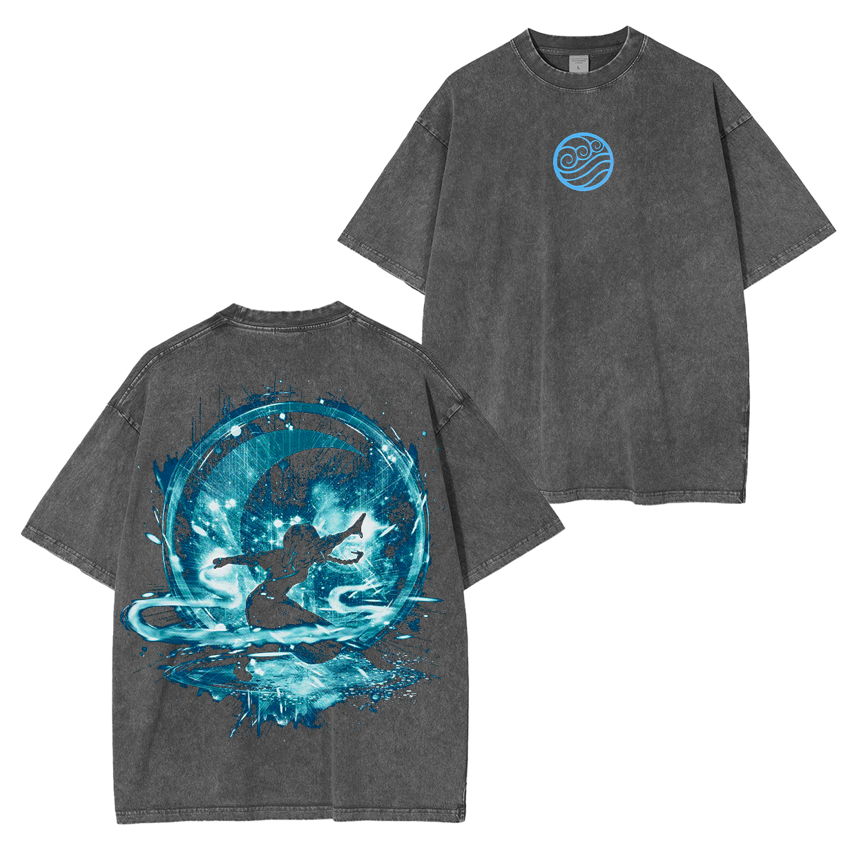 Avatar the Last Airbender Anime Unisex Washed T-Shirt