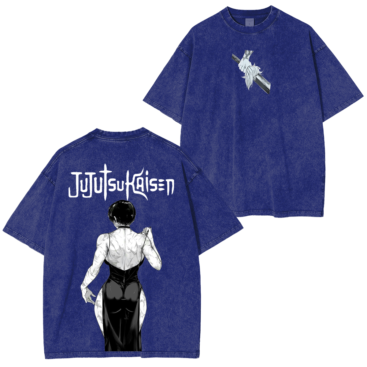 Jujutsu Kaisen Anime Unisex Washed T-Shirt
