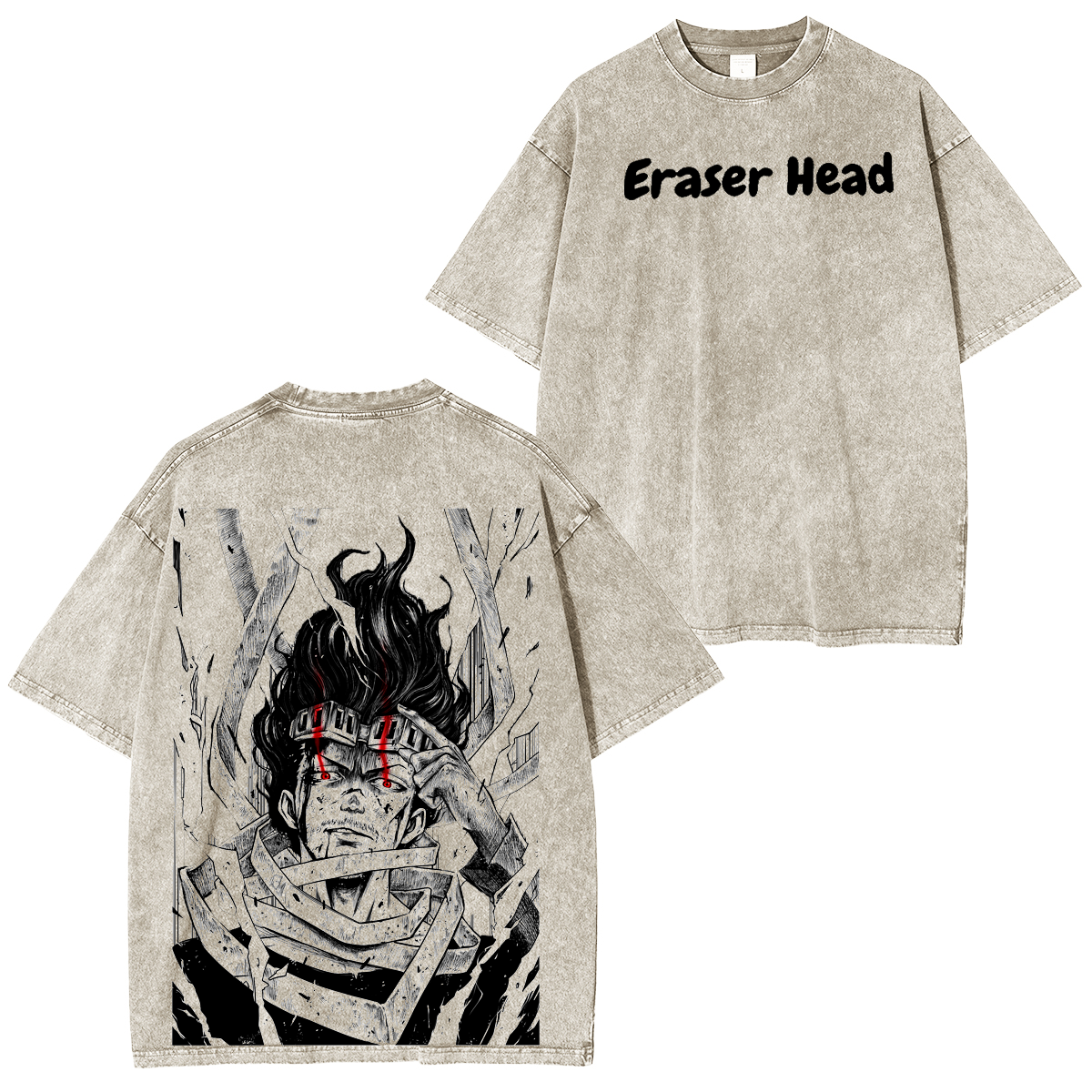 Shota Aizawa,My Hero Academia Anime Washed Unisex T-Shirt