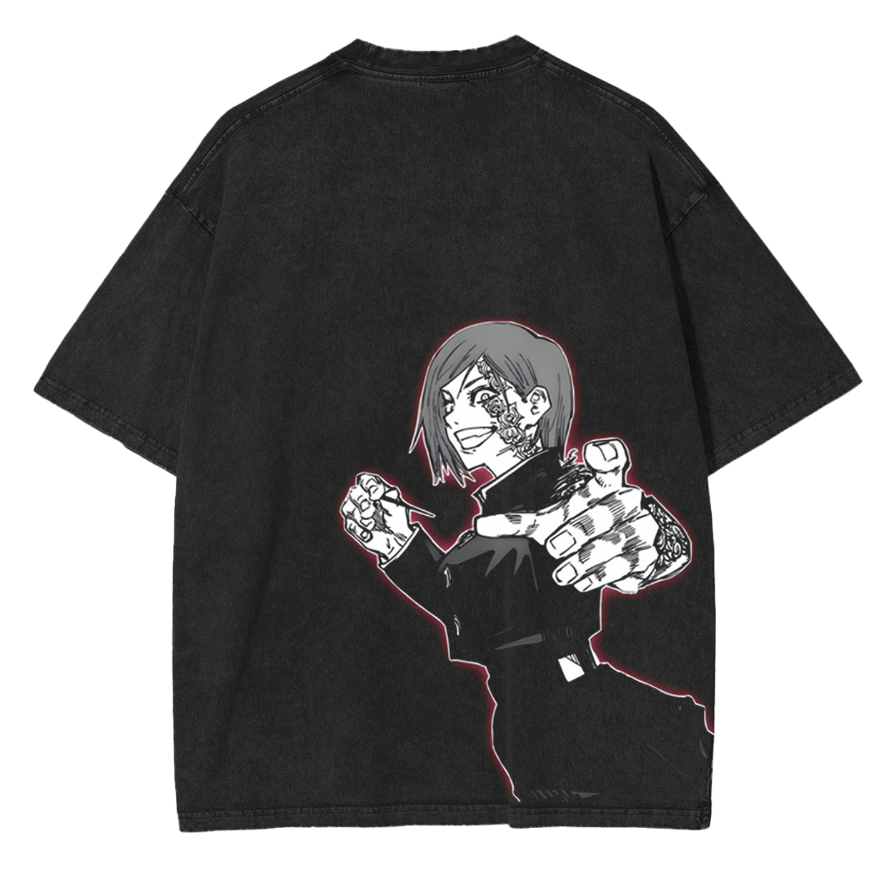 Jujutsu Kaisen Anime Unisex Washed T-Shirt