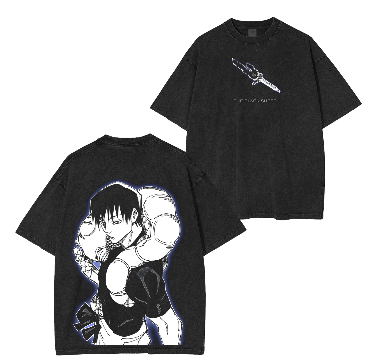 Jujutsu Kaisen Anime Unisex Washed T-Shirt