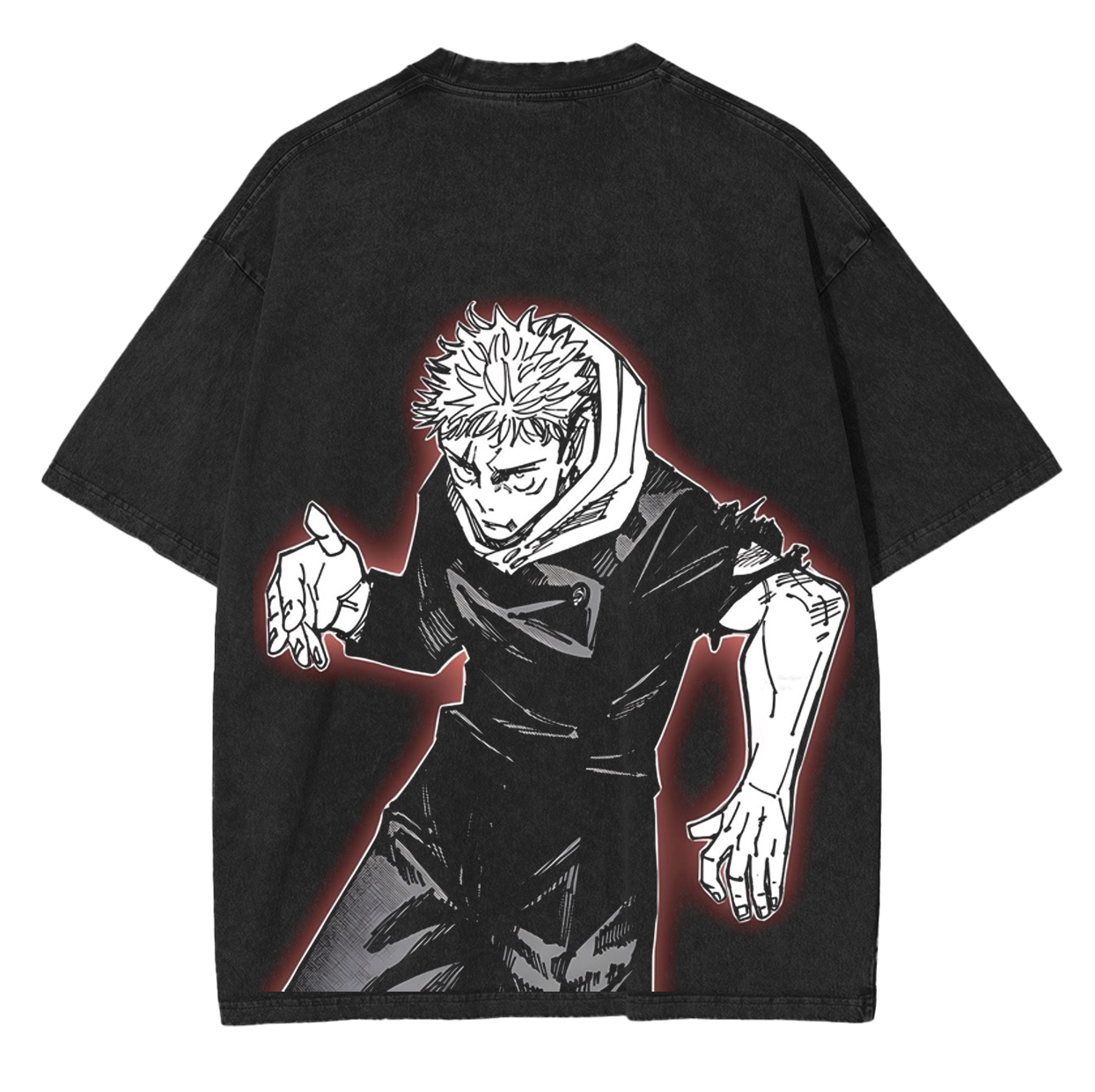 Jujutsu Kaisen Anime Unisex Washed T-Shirt