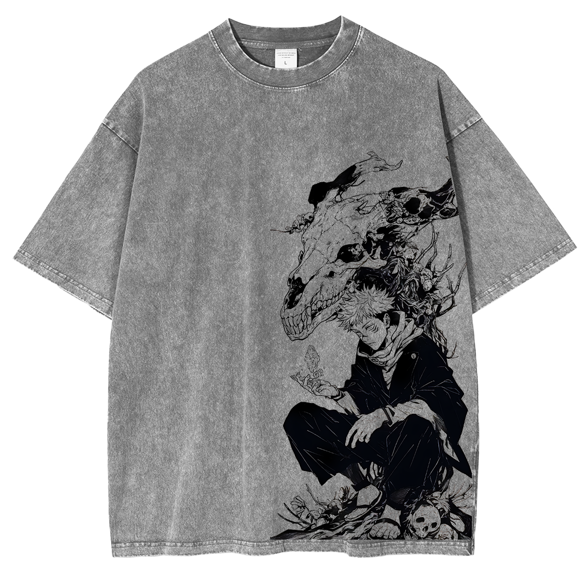Jujutsu Kaisen Anime Washed Unisex T-Shirt