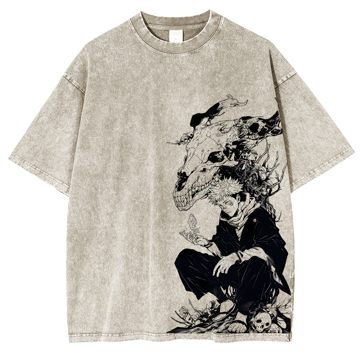 Jujutsu Kaisen Anime Washed Unisex T-Shirt