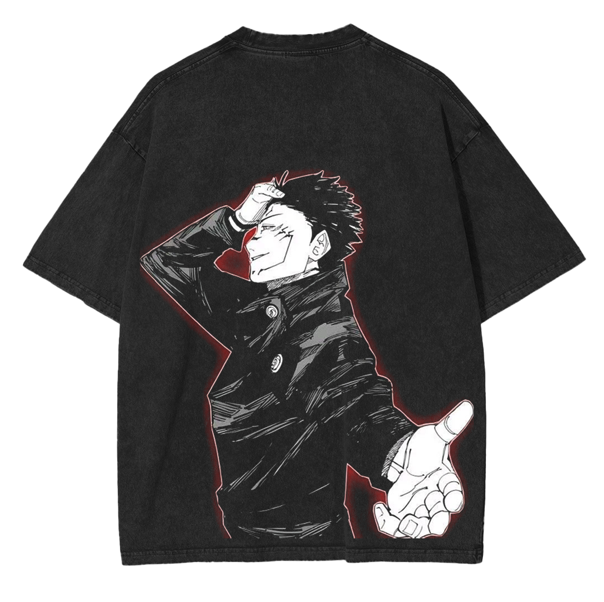 Jujutsu Kaisen Anime Unisex Washed T-Shirt