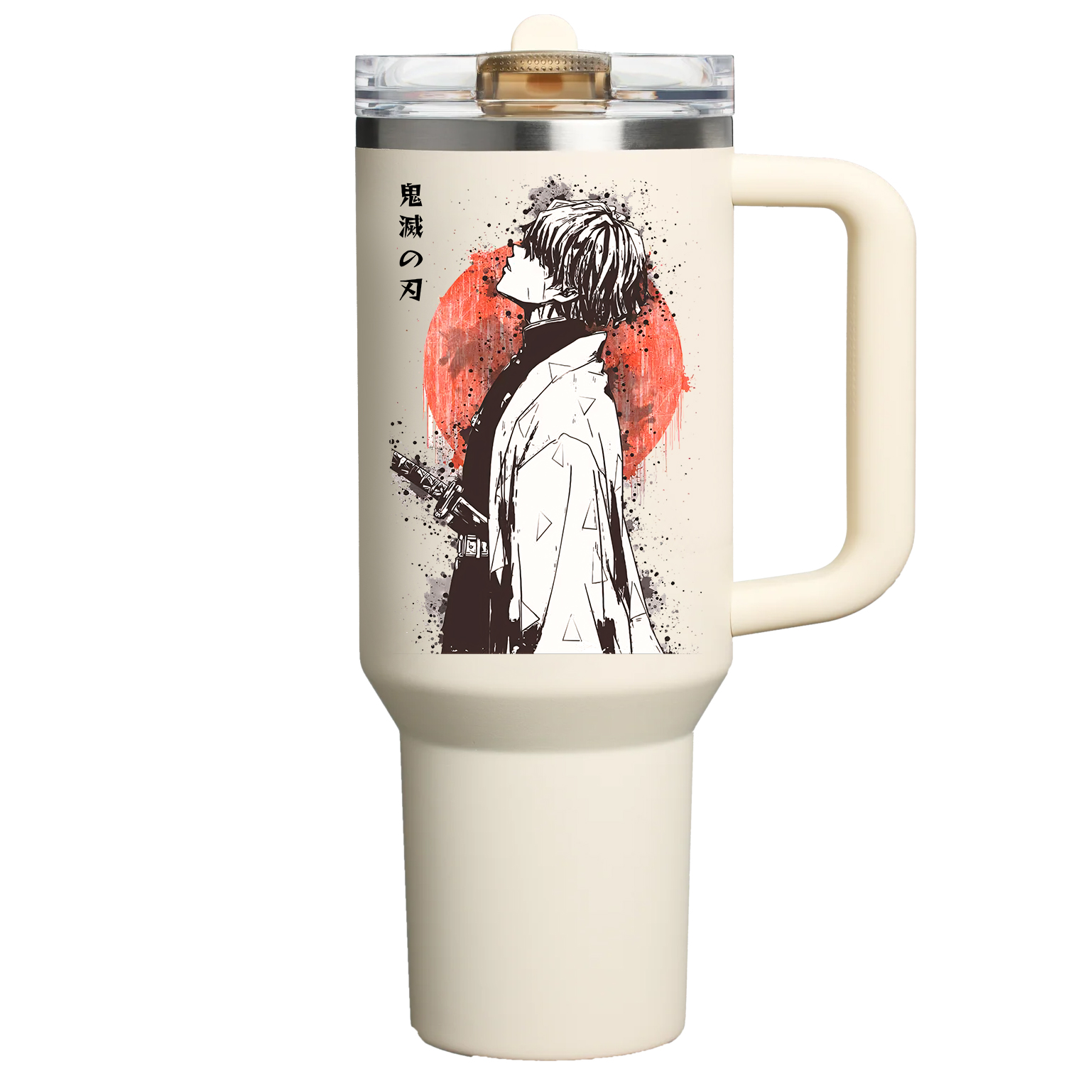 Zenitsu ,Demon Slayer Flip Straw Tumbler