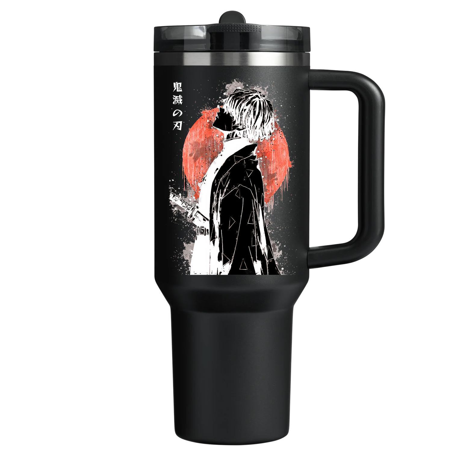 Zenitsu ,Demon Slayer Flip Straw Tumbler
