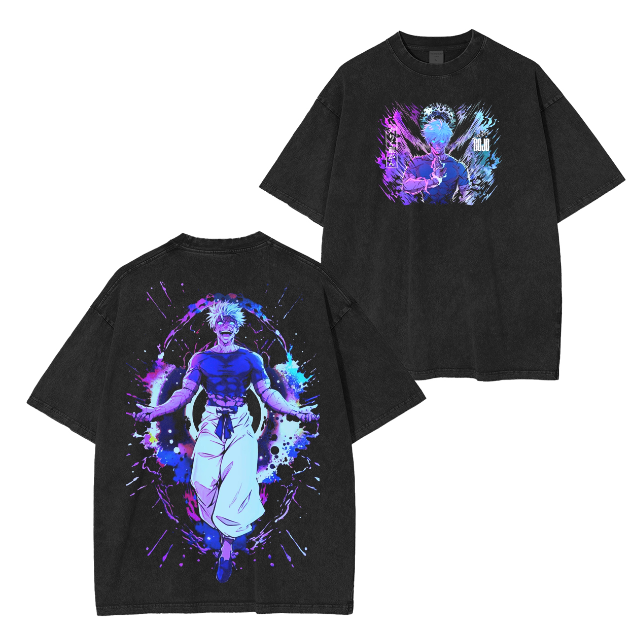 Satoru Gojo,Jujutsu Kaisen Anime Unisex Washed T-Shirt