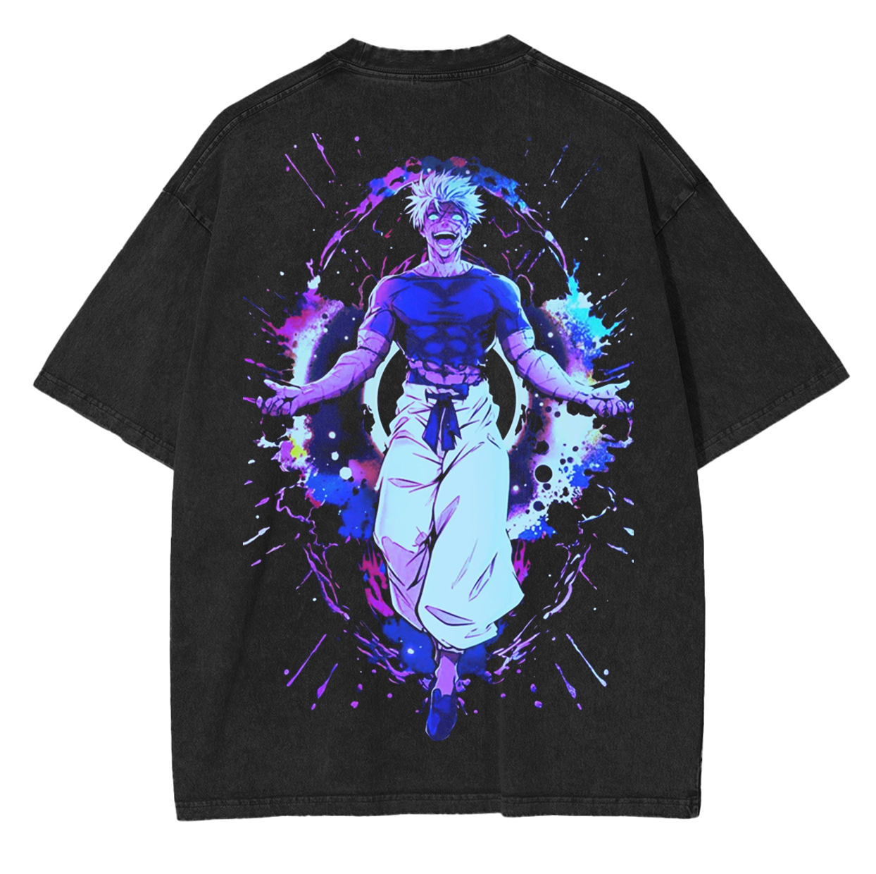 Satoru Gojo,Jujutsu Kaisen Anime Unisex Washed T-Shirt