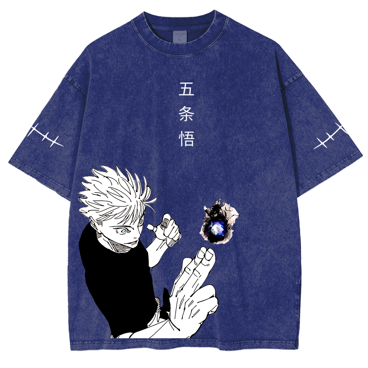 Jujutsu Kaisen Anime Unisex Washed T-Shirt
