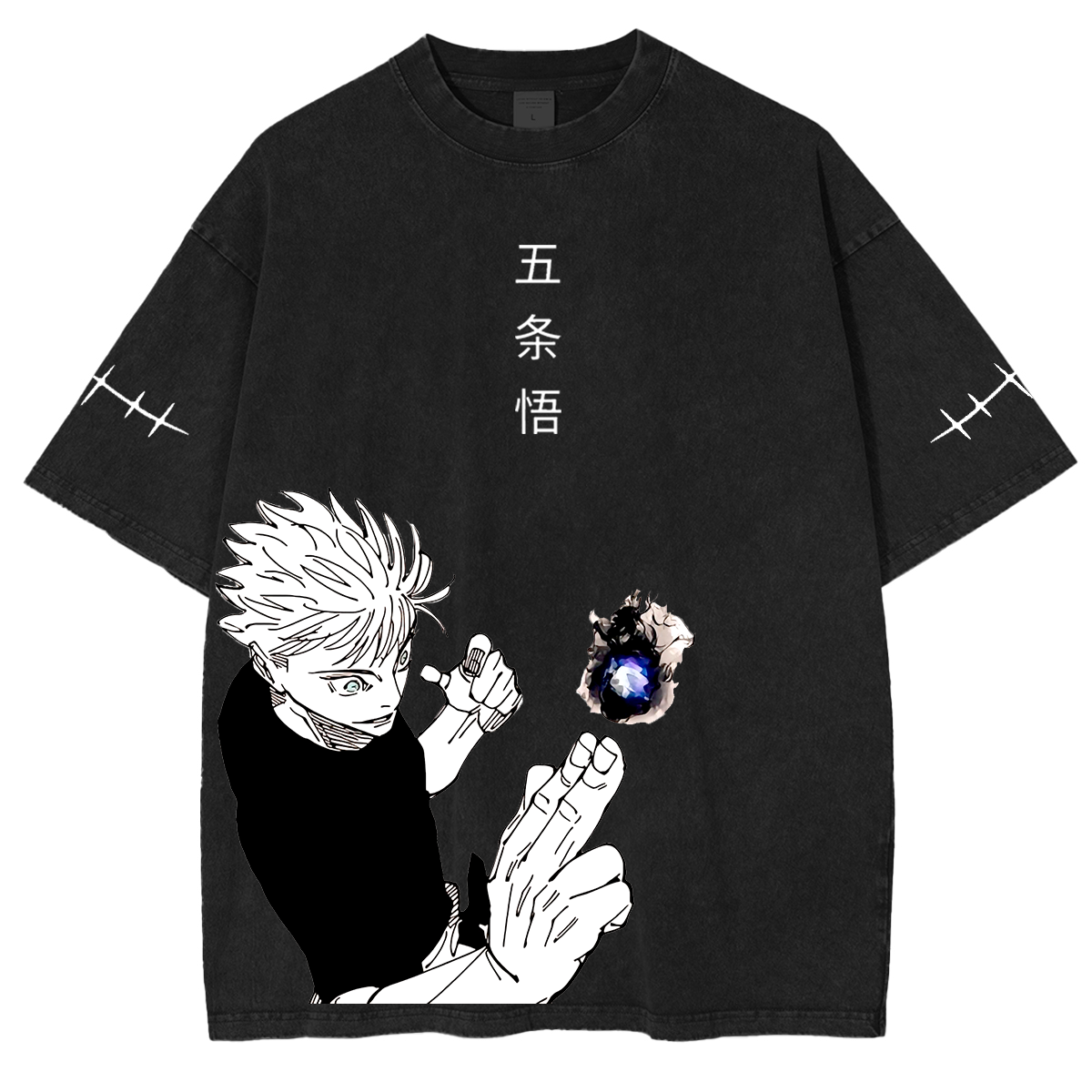 Jujutsu Kaisen Anime Unisex Washed T-Shirt