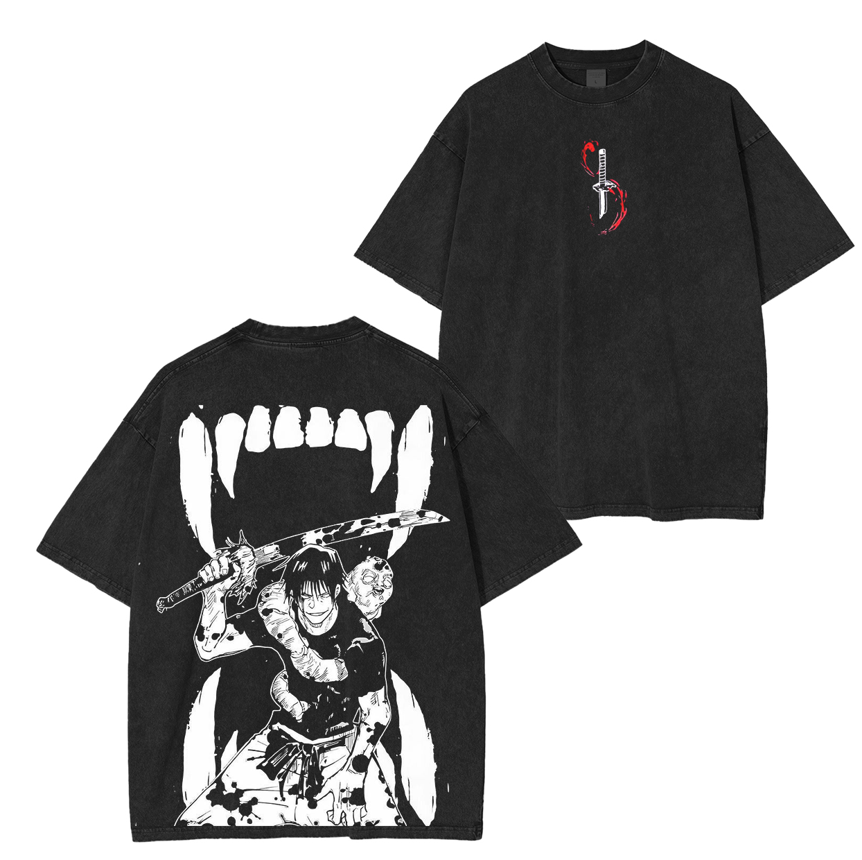 Toji Fushiguro,Jujutsu Kaisen Anime Unisex Washed T-Shirt