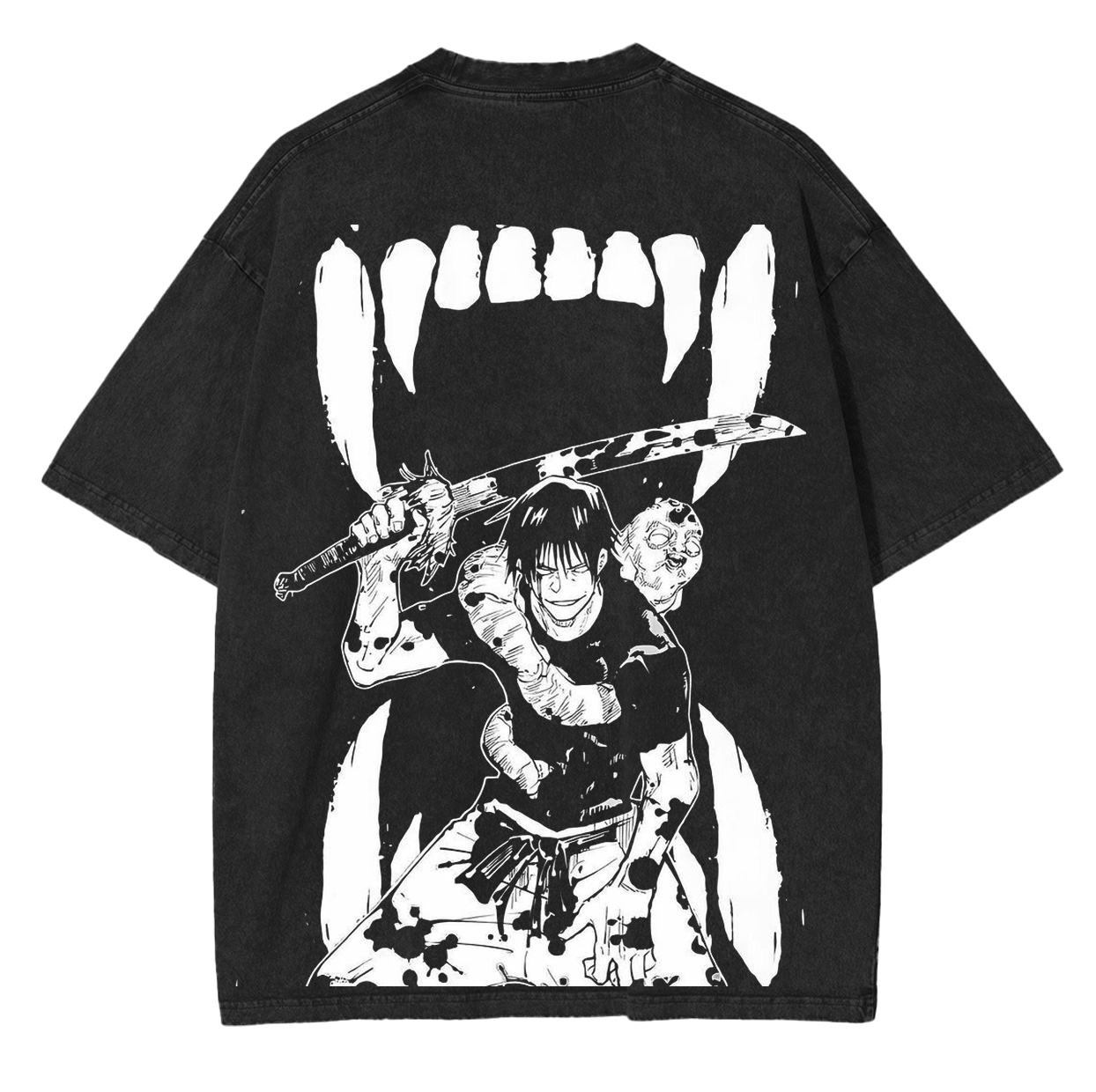 Toji Fushiguro,Jujutsu Kaisen Anime Unisex Washed T-Shirt