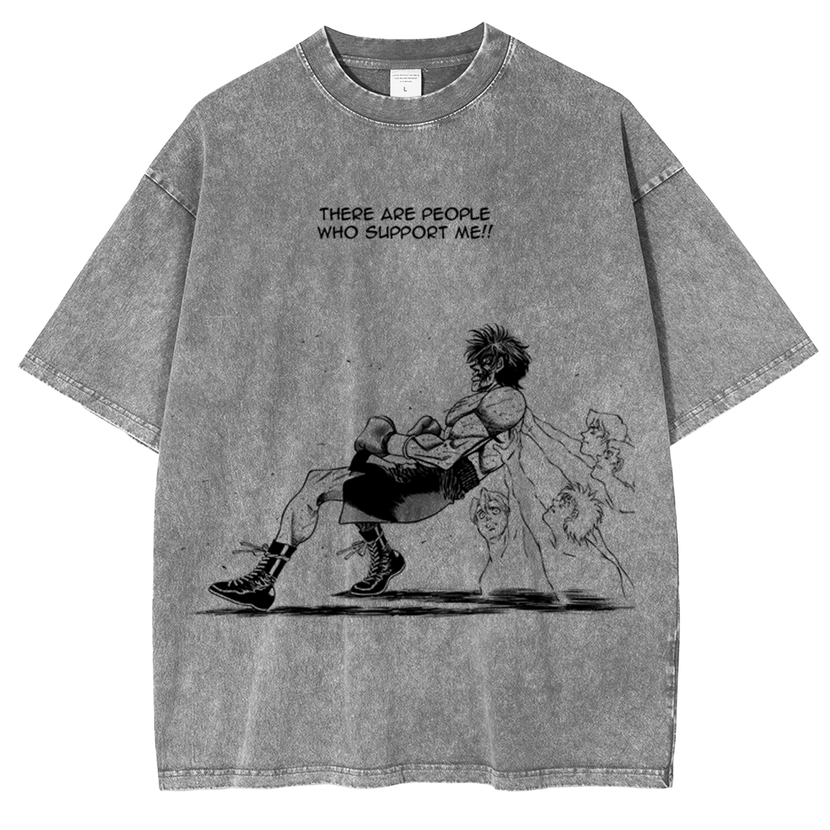 Takamura Mamoru,Hajime no ippo Anime Unisex Washed T-Shirt