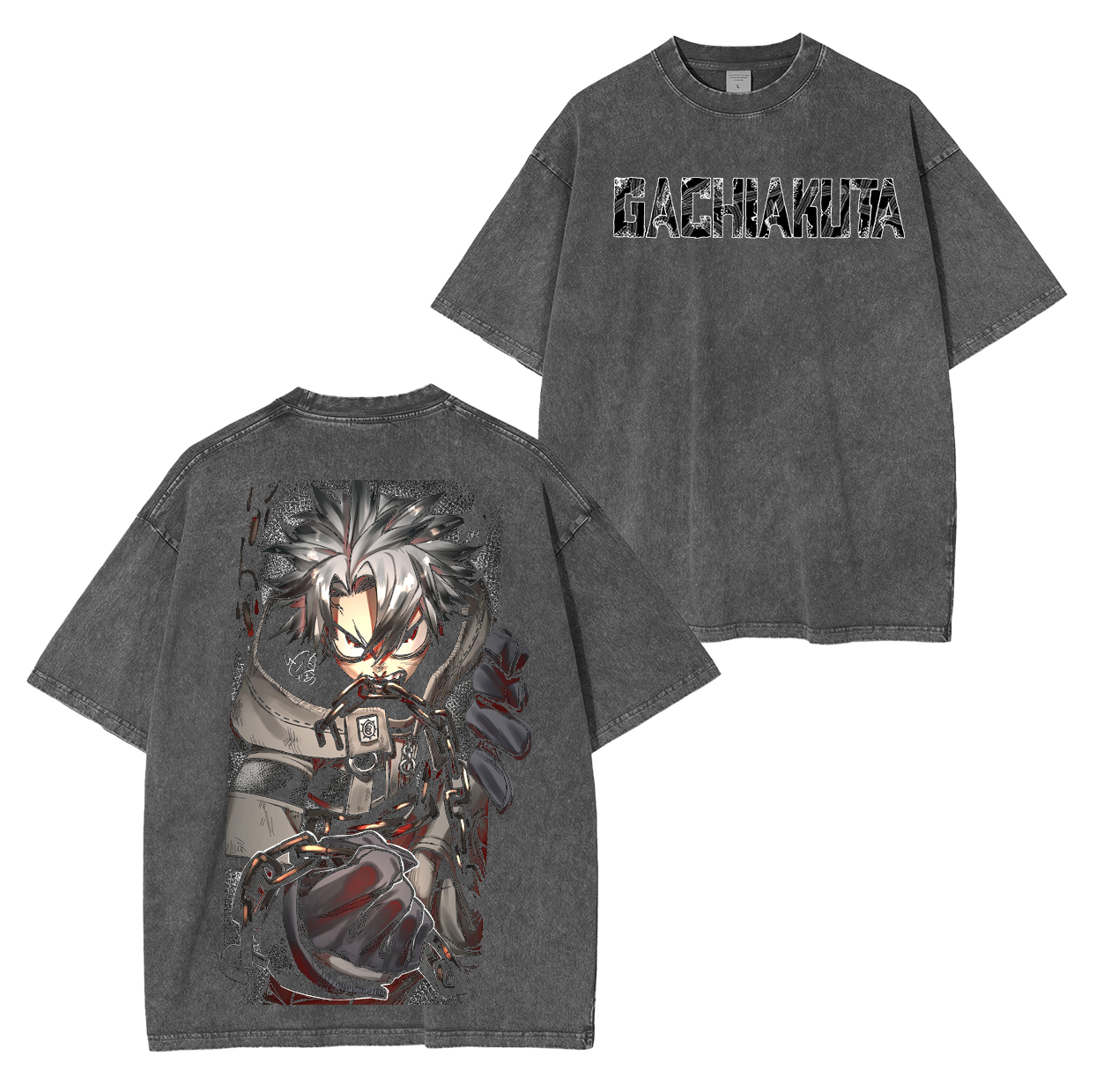 Retro Rudo Surebrec,Gachiakuta Anime Unisex Washed T-Shirt