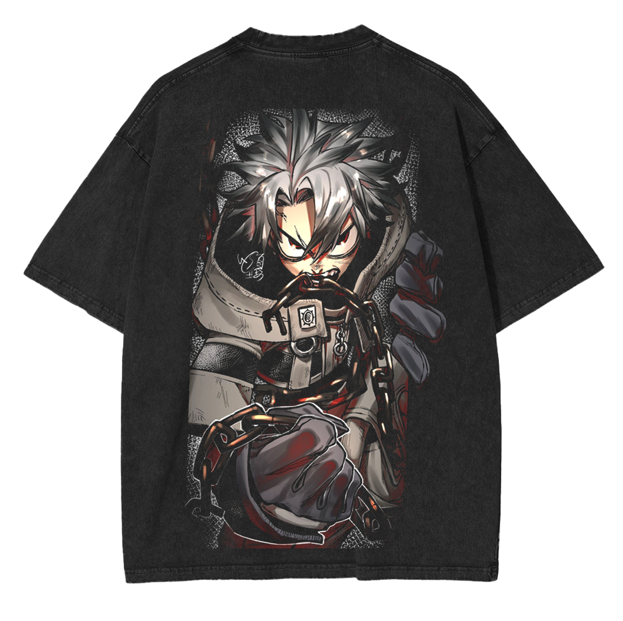 Retro Rudo Surebrec,Gachiakuta Anime Unisex Washed T-Shirt