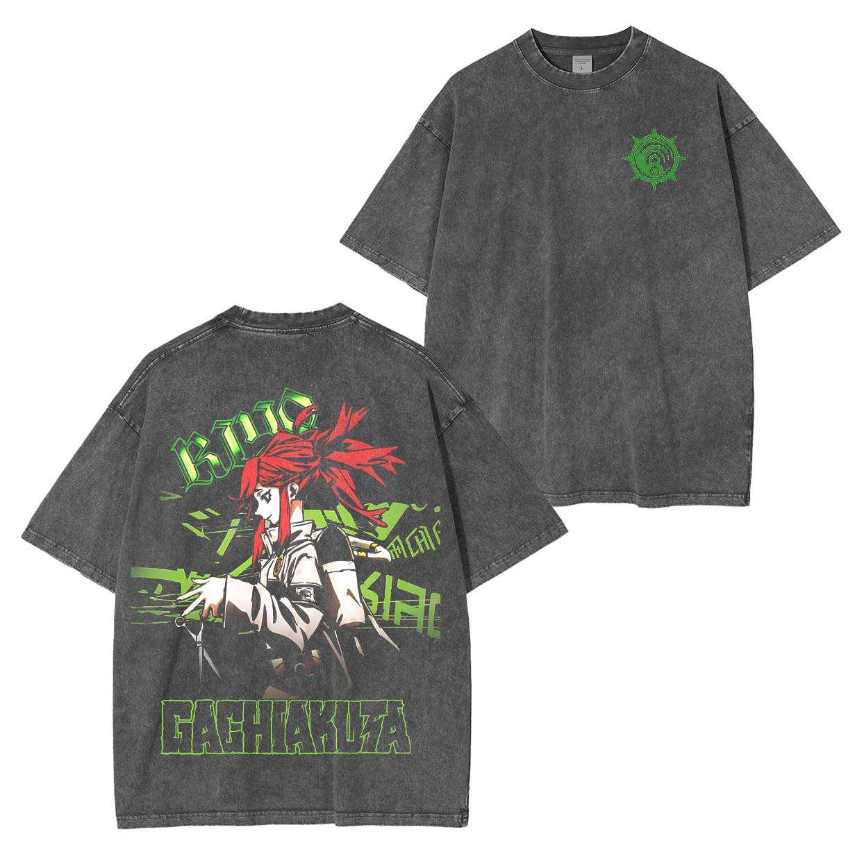 Gachiakuta Anime Unisex Washed T-Shirt