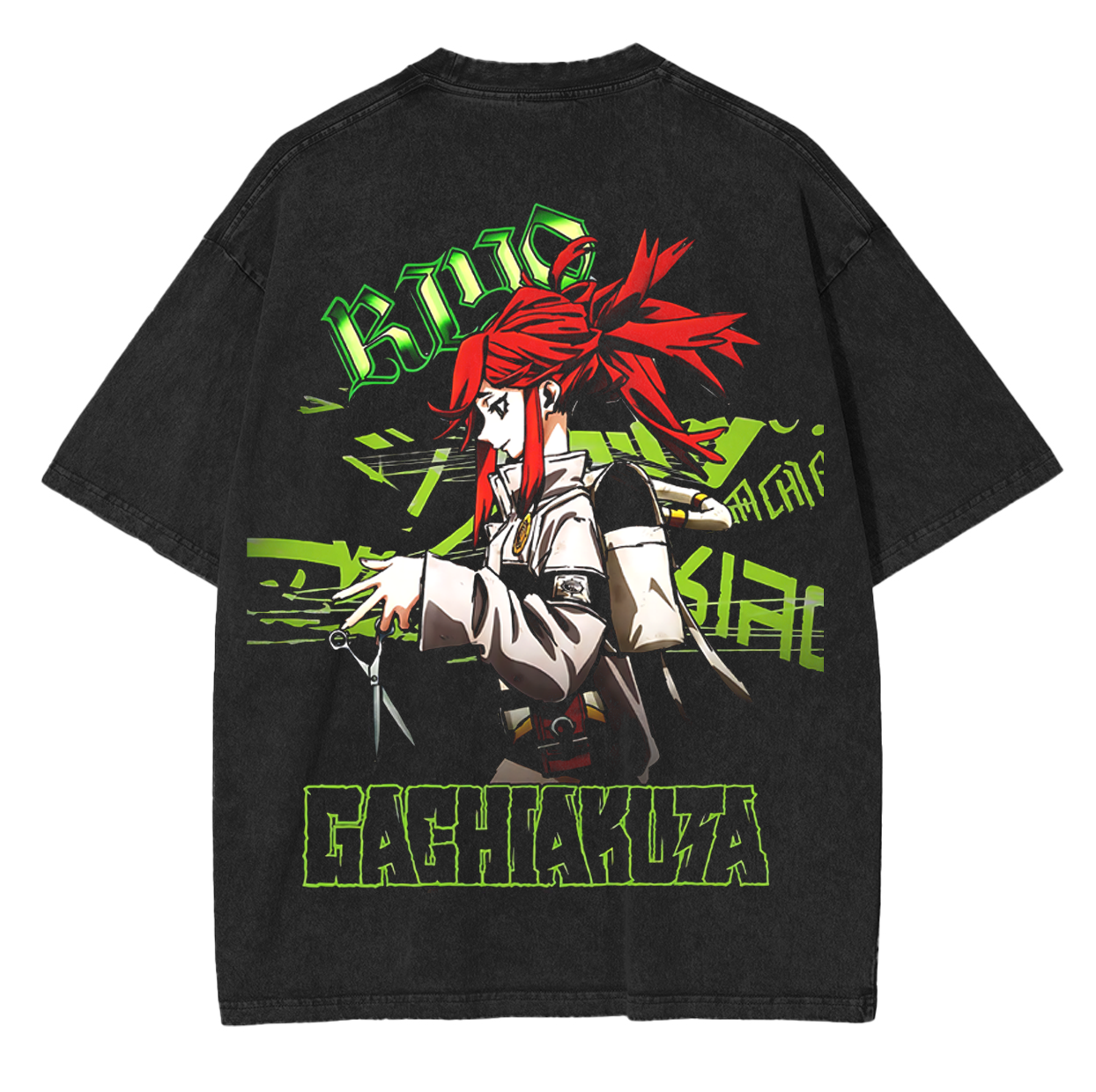 Gachiakuta Anime Unisex Washed T-Shirt