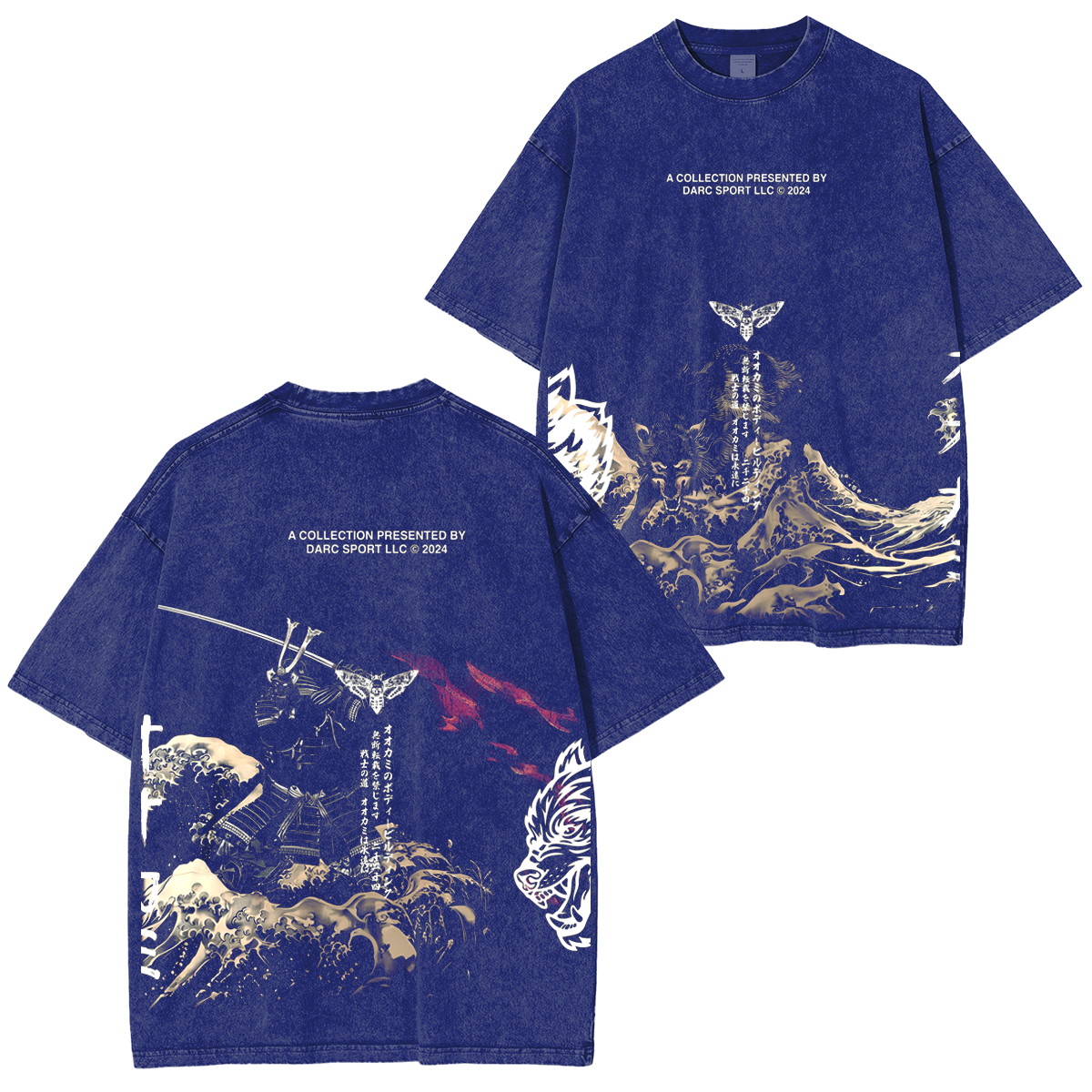 BUSHIDO Unisex Washed T-Shirt