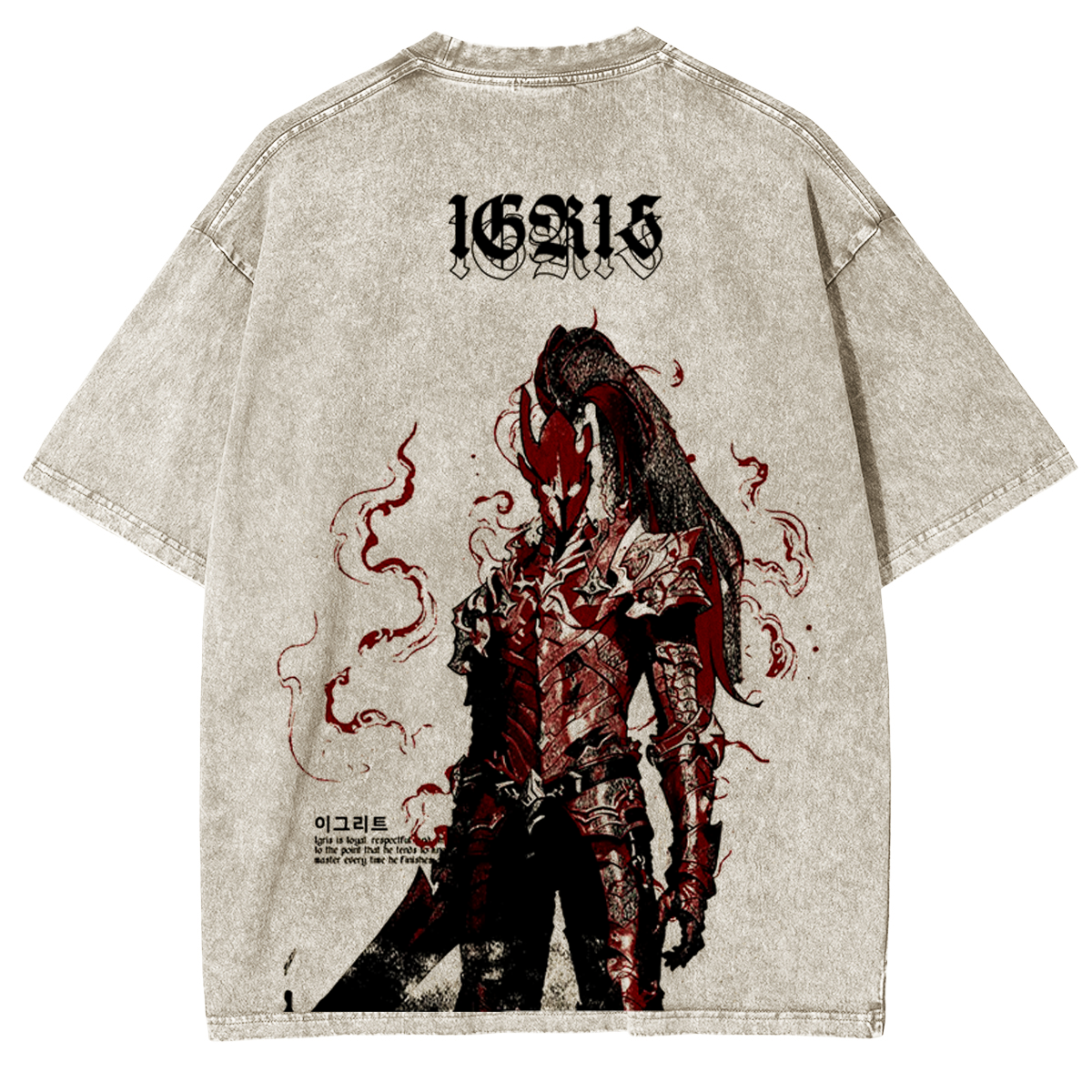 Solo Leveling  Anime Unisex Washed T-Shirt