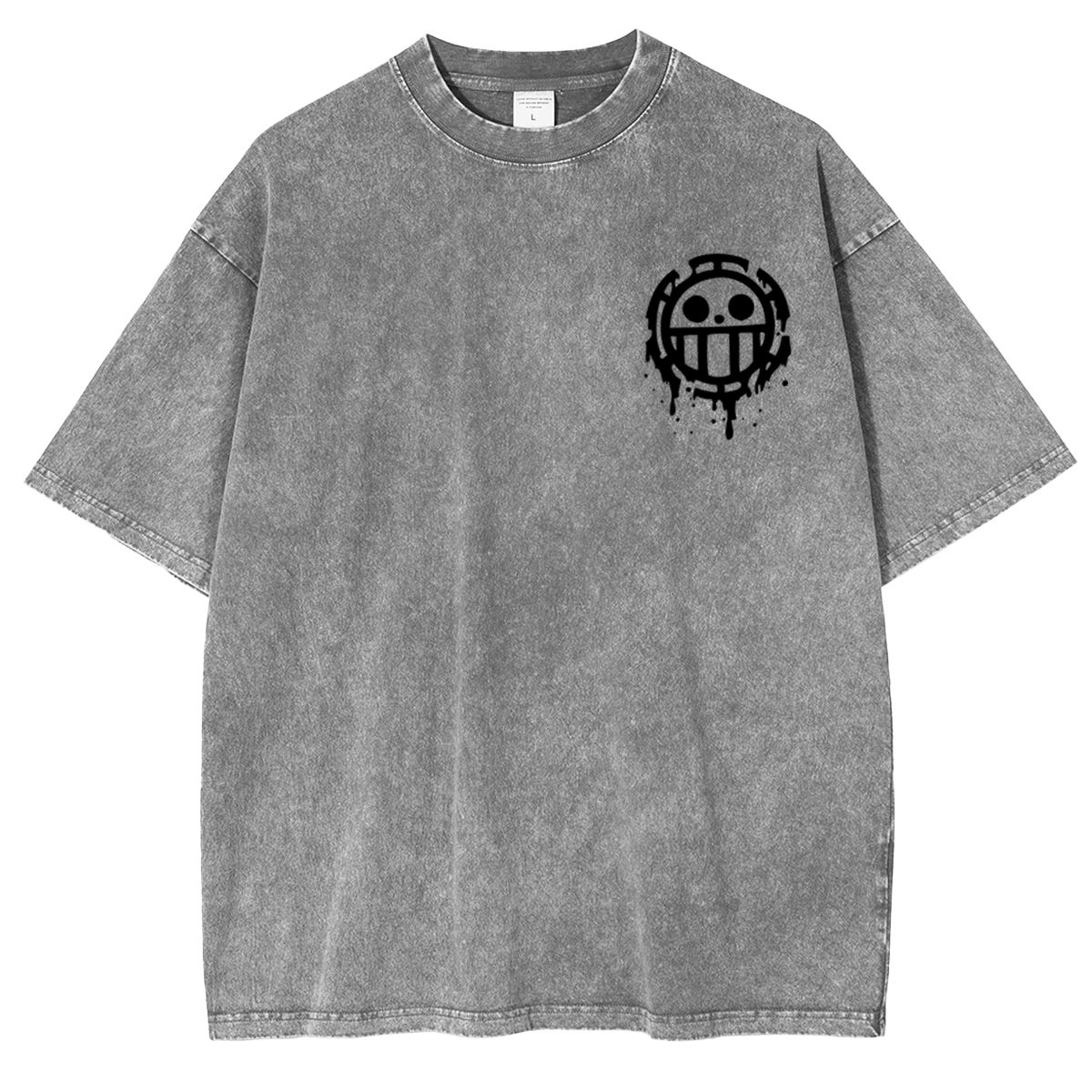 Trafalgar D. Water Law,One Piece Anime Unisex Washed T-Shirt
