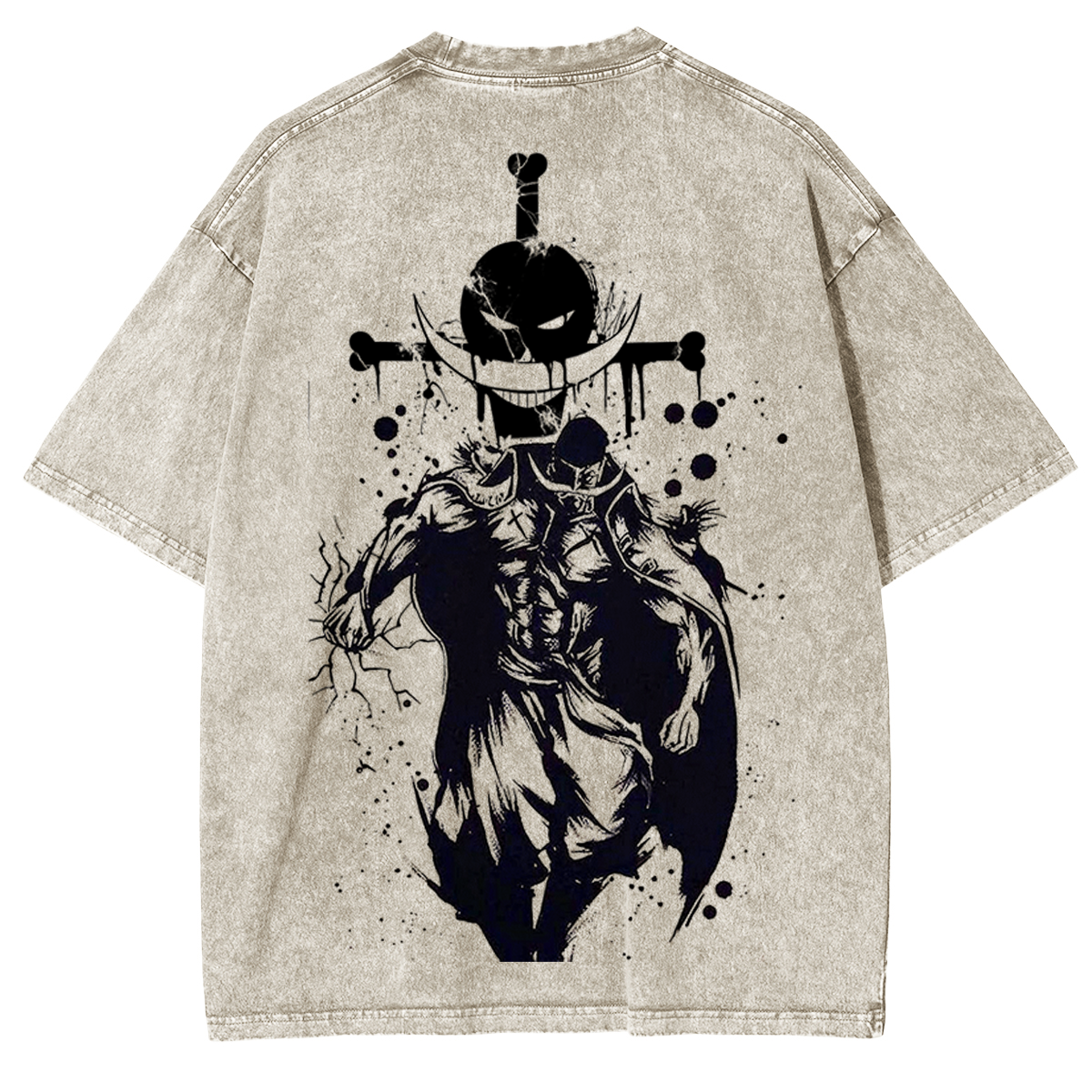 One Piece Anime Unisex Washed T-Shirt
