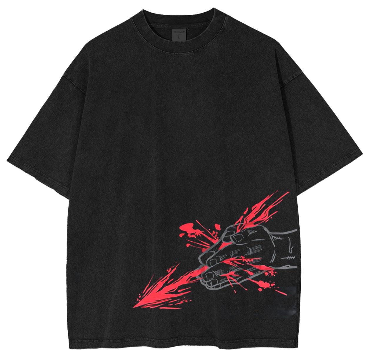 Jujutsu Kaisen Anime Unisex Washed T-Shirt