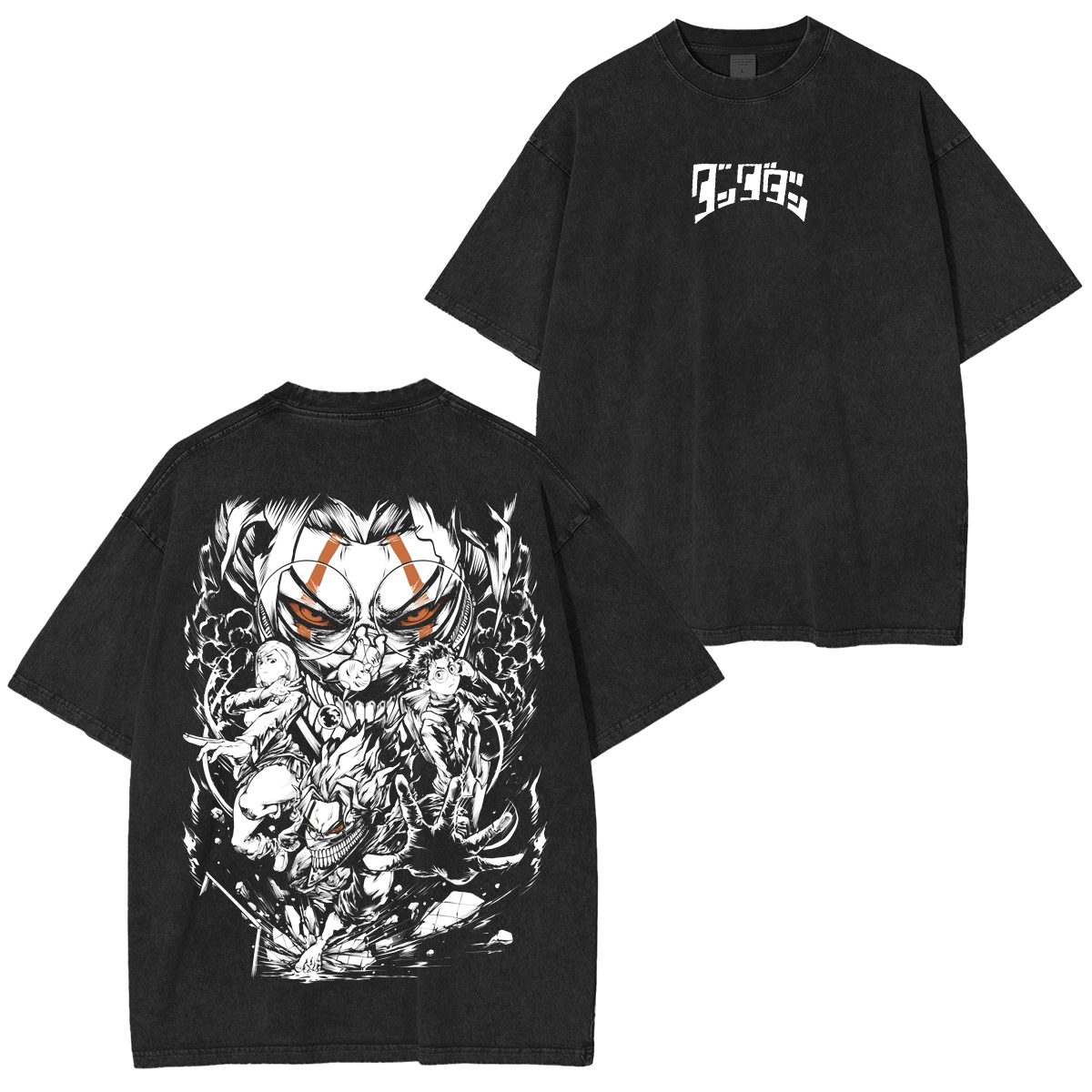 Dandadan  Anime Unisex Washed T-Shirt