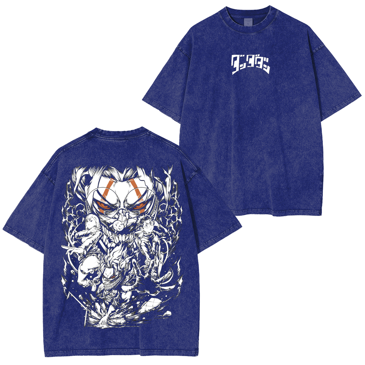 Dandadan  Anime Unisex Washed T-Shirt